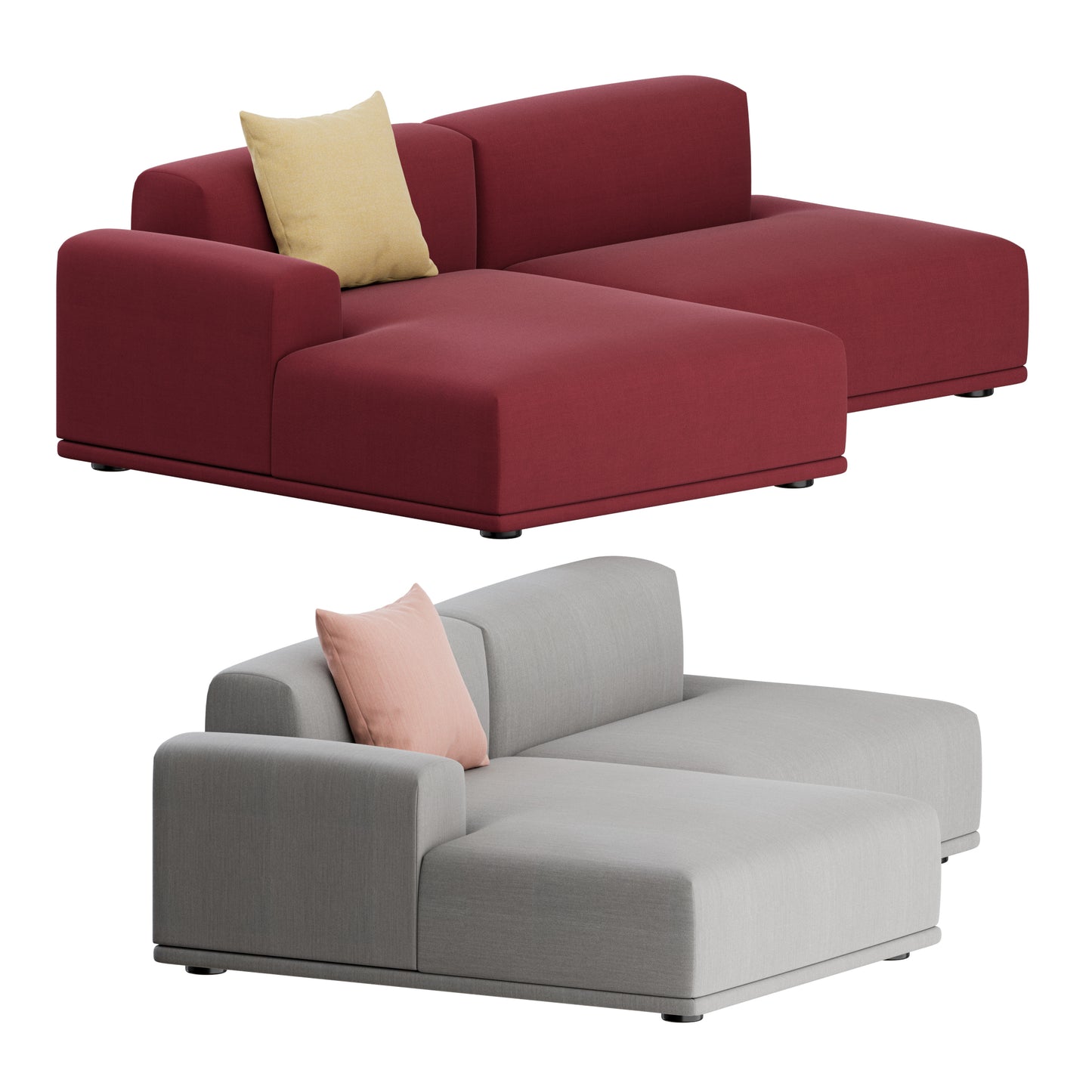 Connect Sofa 2 Seater 02 By Muuto 3D Model