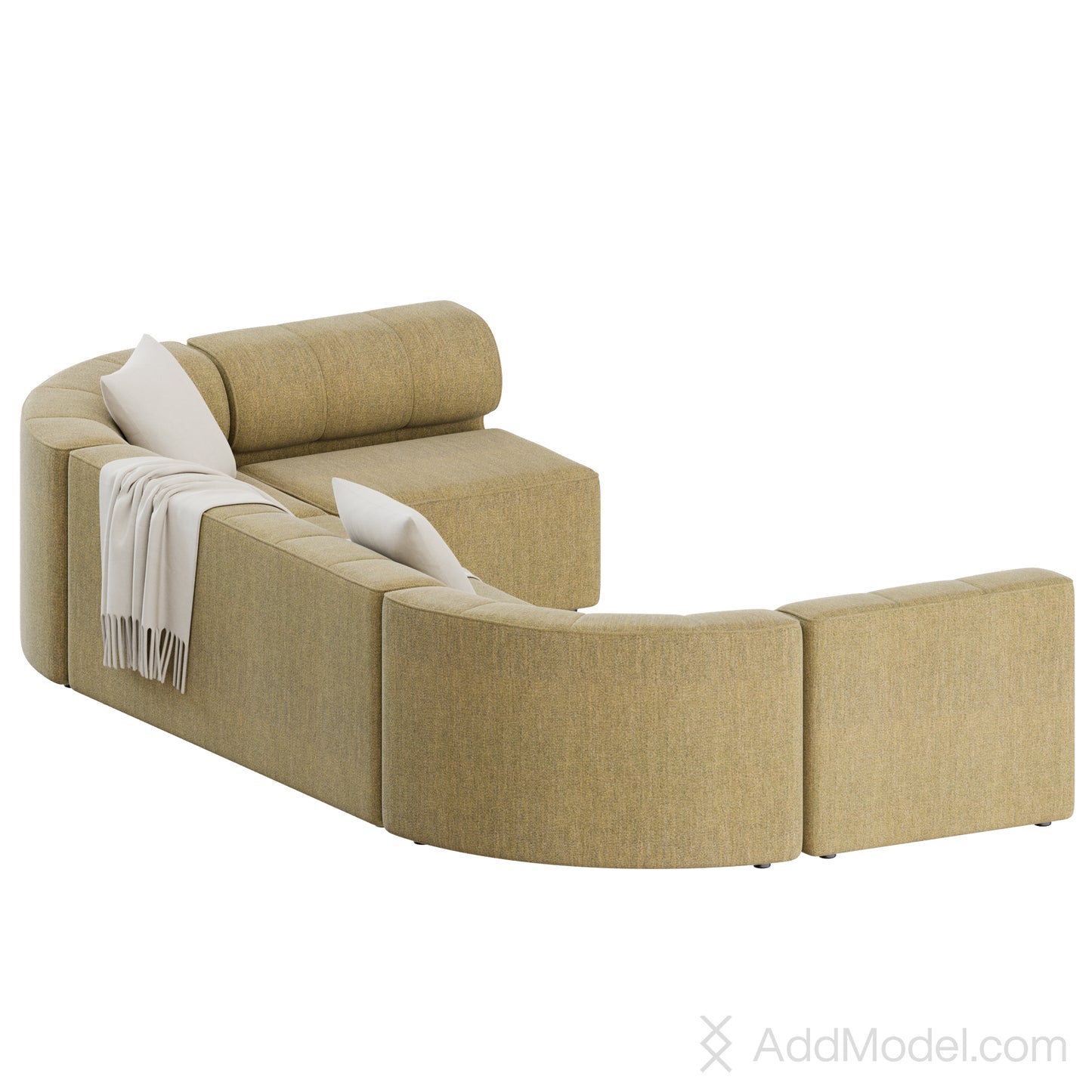 Eave Seamline Sofa By Audo Copenhagen 3D Model