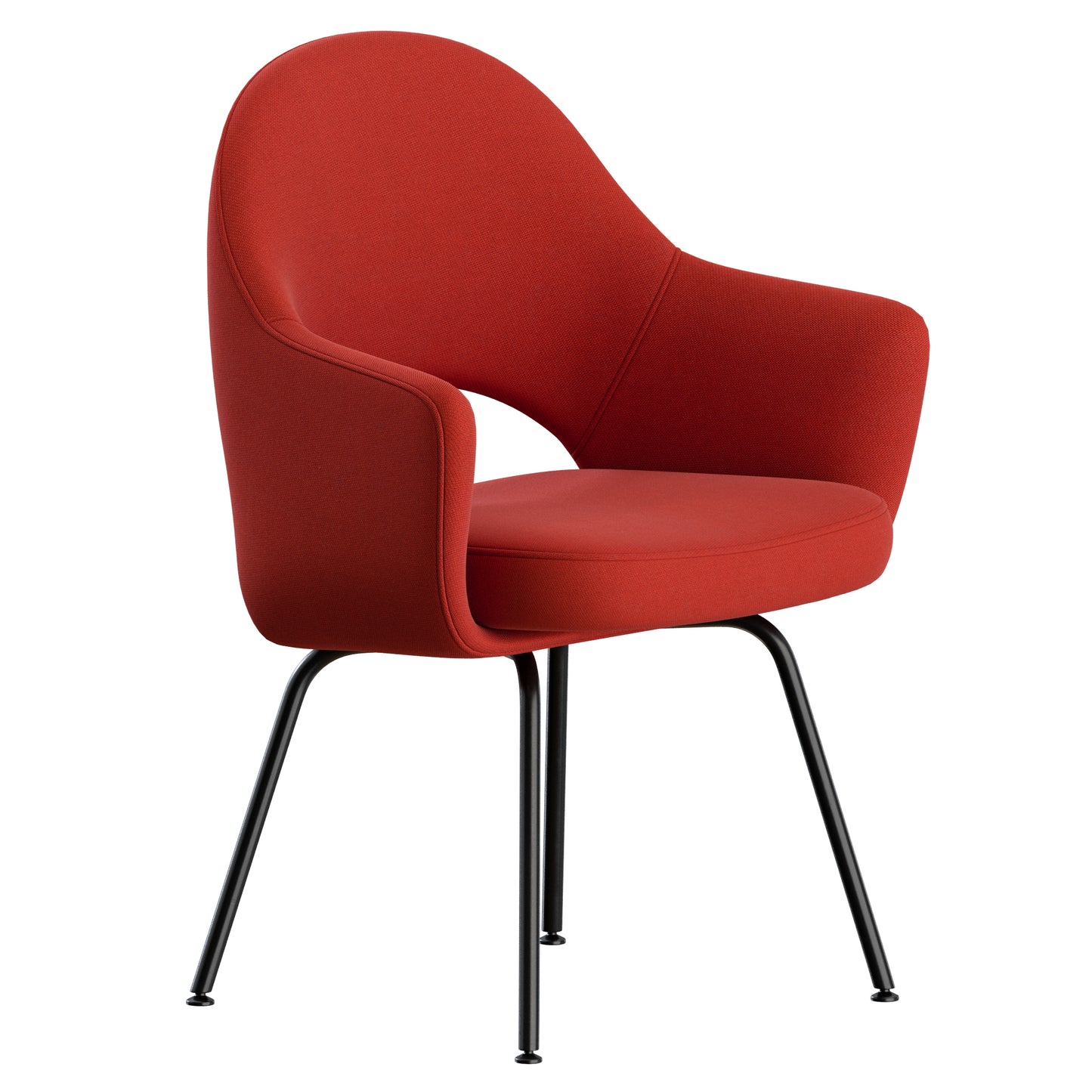 Saarinen Executive Armchair Metal Knoll 3D Model