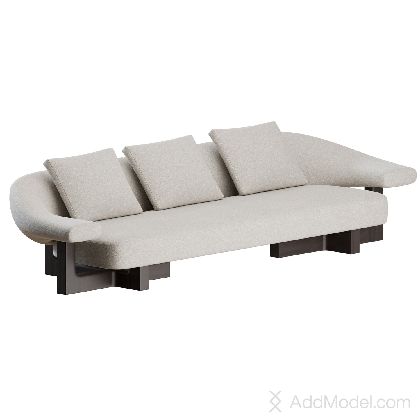 Owen Sofa By Poliform 3D Model