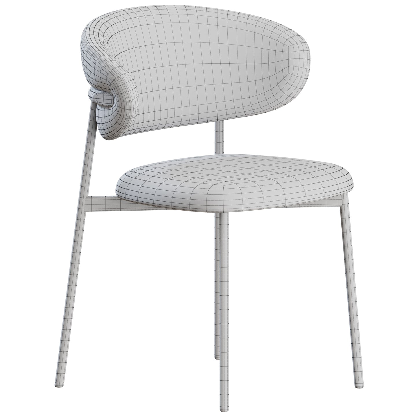 Oleandro Chair Metal By Calligaris 3D Model