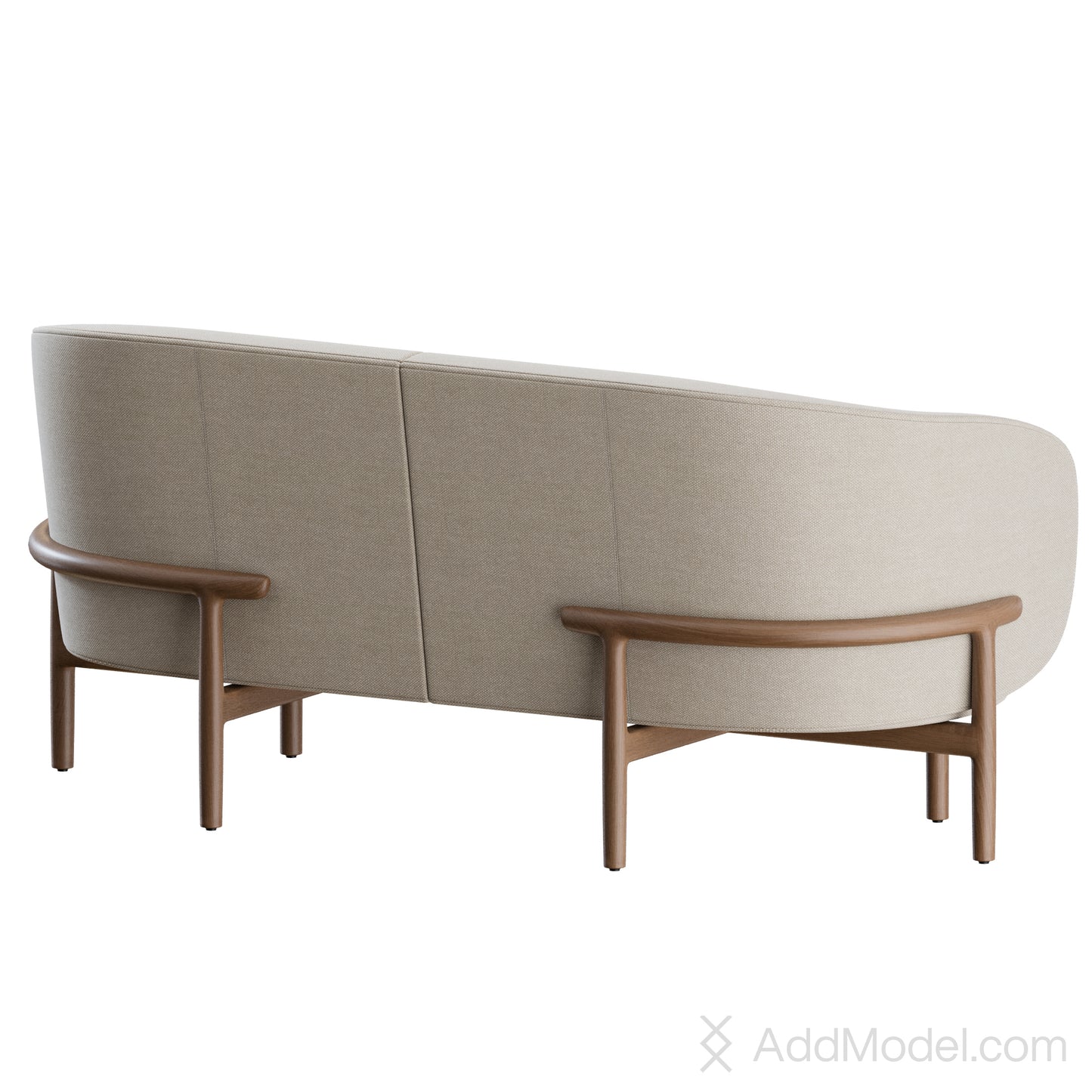 Mela 2 Seater Sofa By Artisan 3D Model