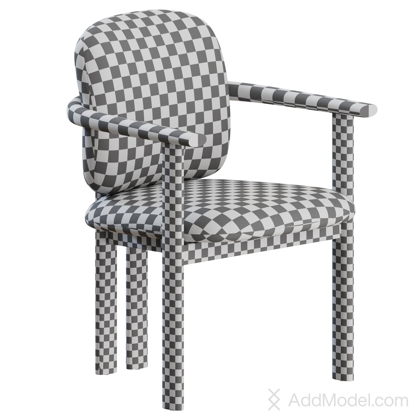 Teti Chair By Porada 3D Model