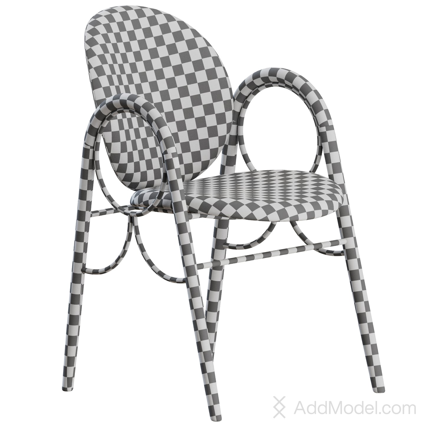 Arkade Chair By Brdr Kruger 3D Model