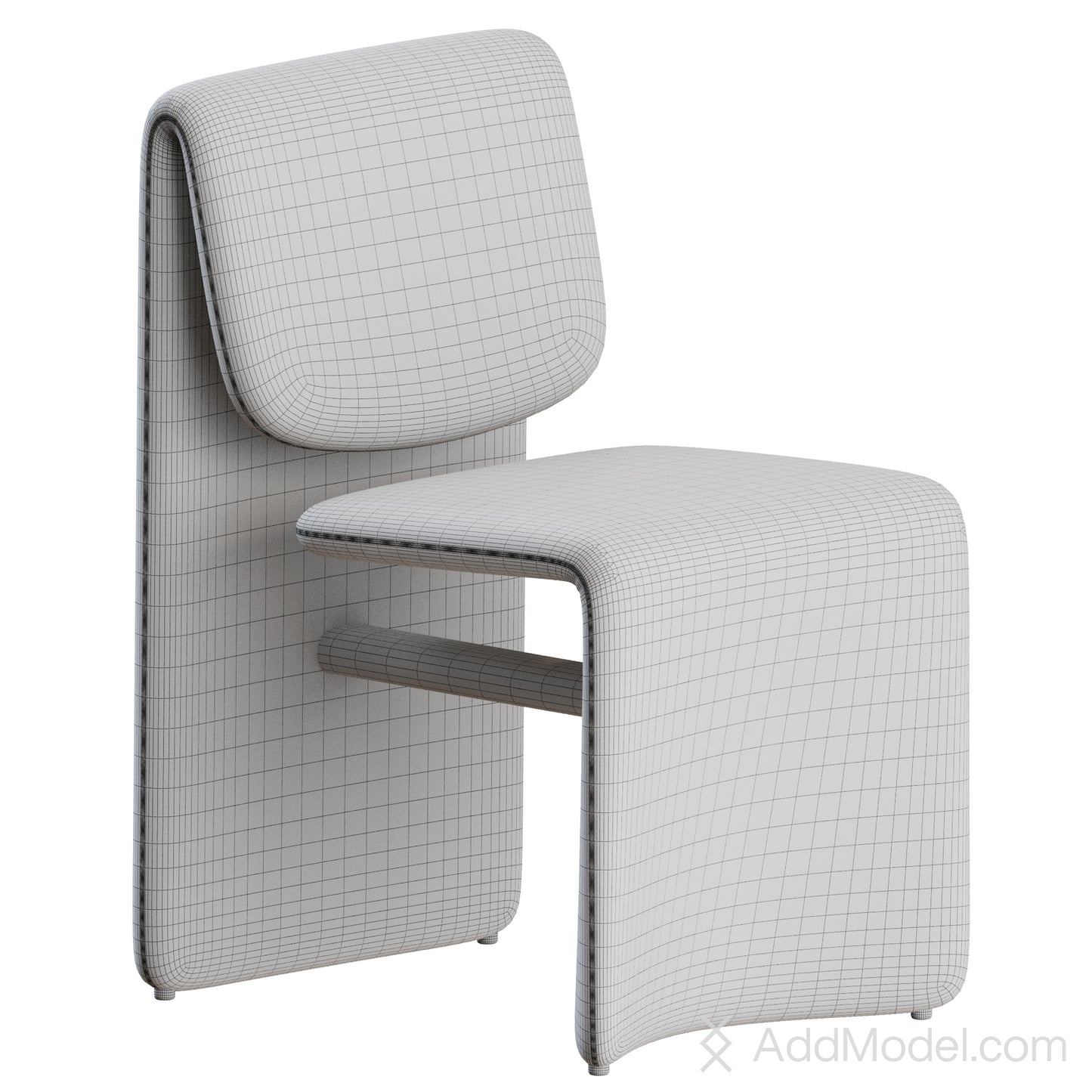 Avant Garde Dining Chair By Bonaldo 3D Model