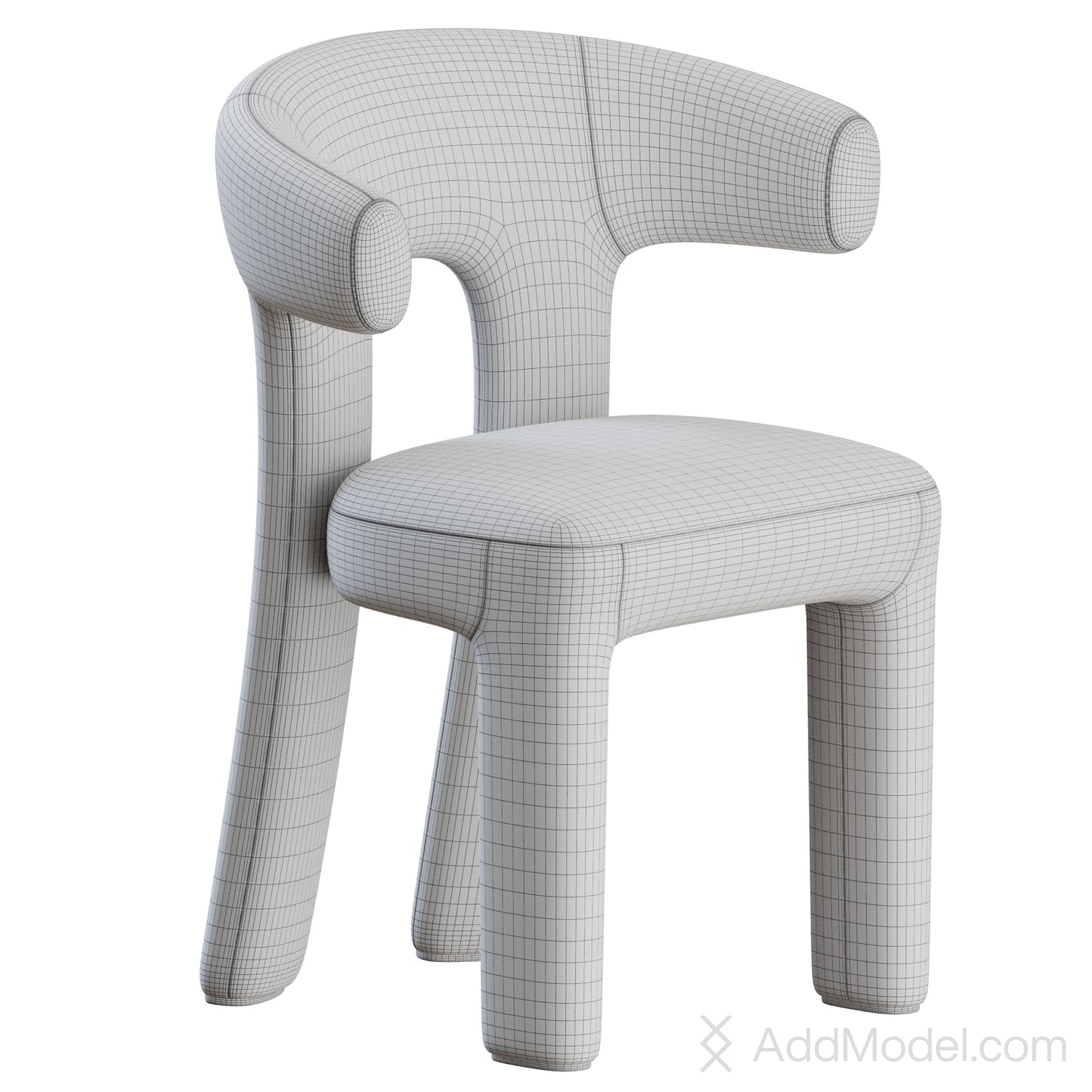 Litho Chair By Pierre Frey 3D Model
