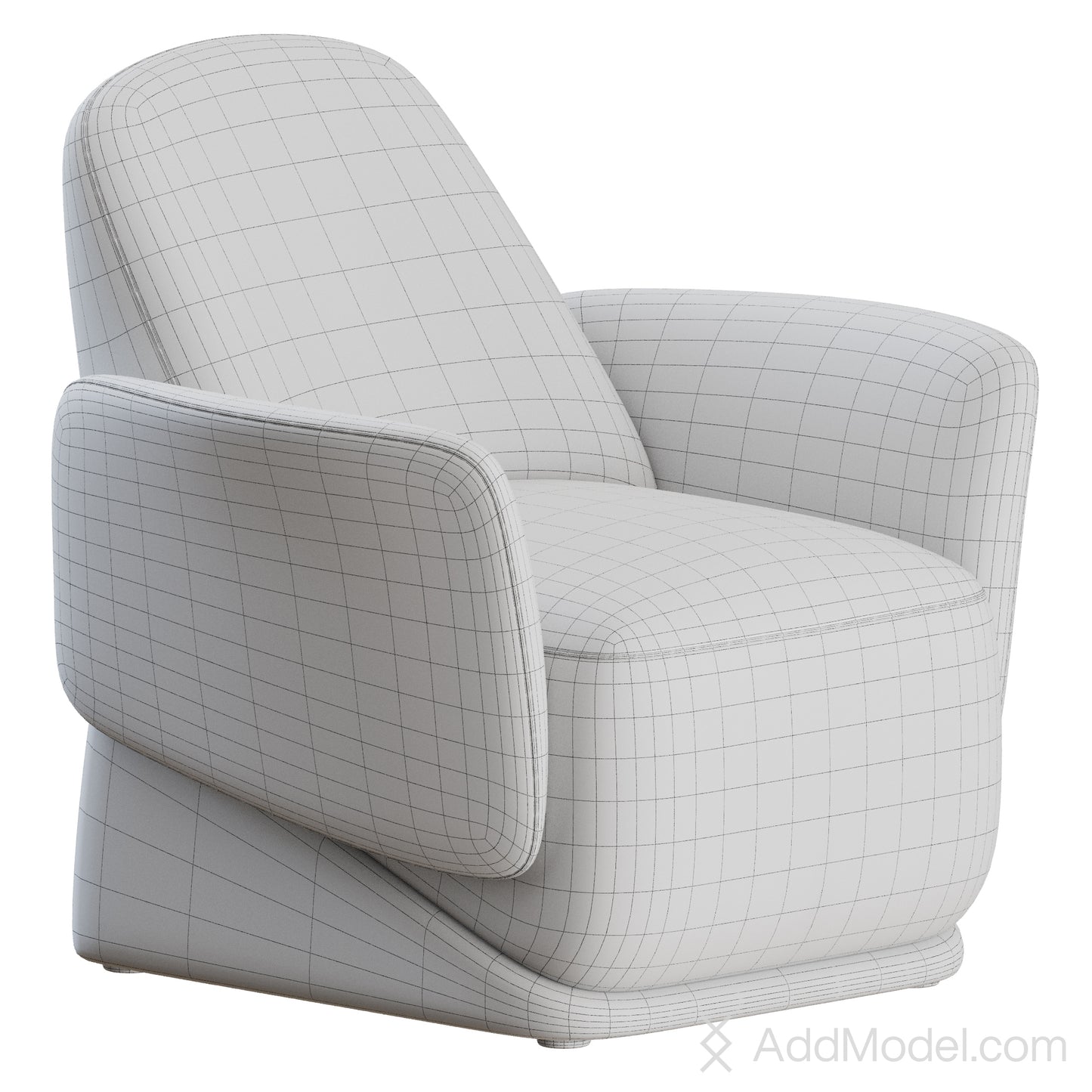 Eugene Armchair By Molteni&C 3D Model