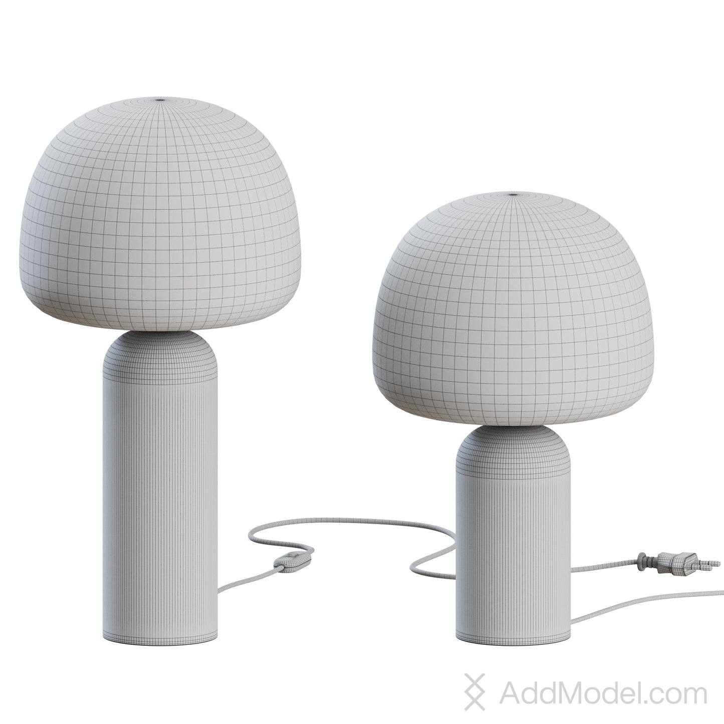 Kin Table Lamp By Northern 3D Model