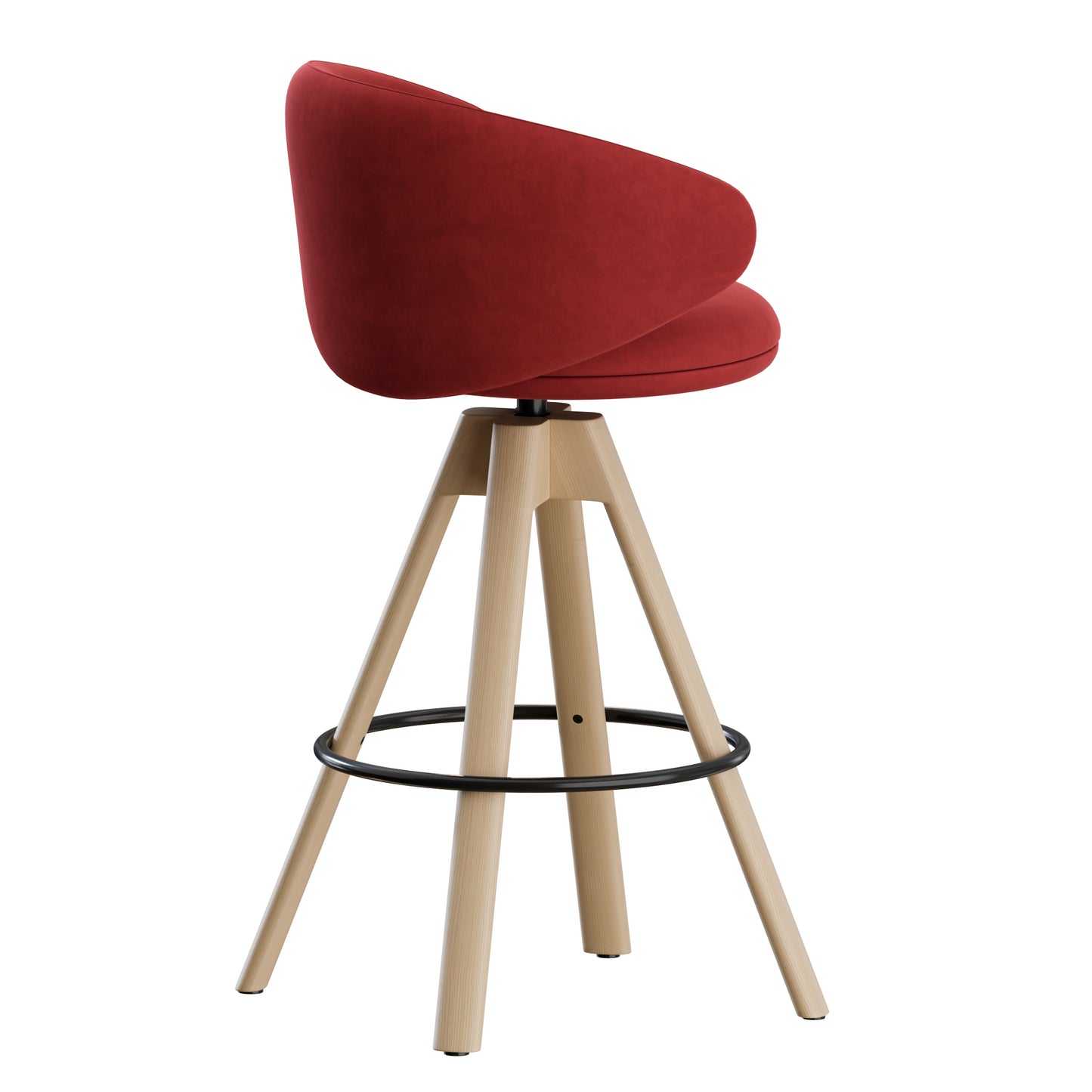 Belle ST-4WL Stool Arrmet 3D Model