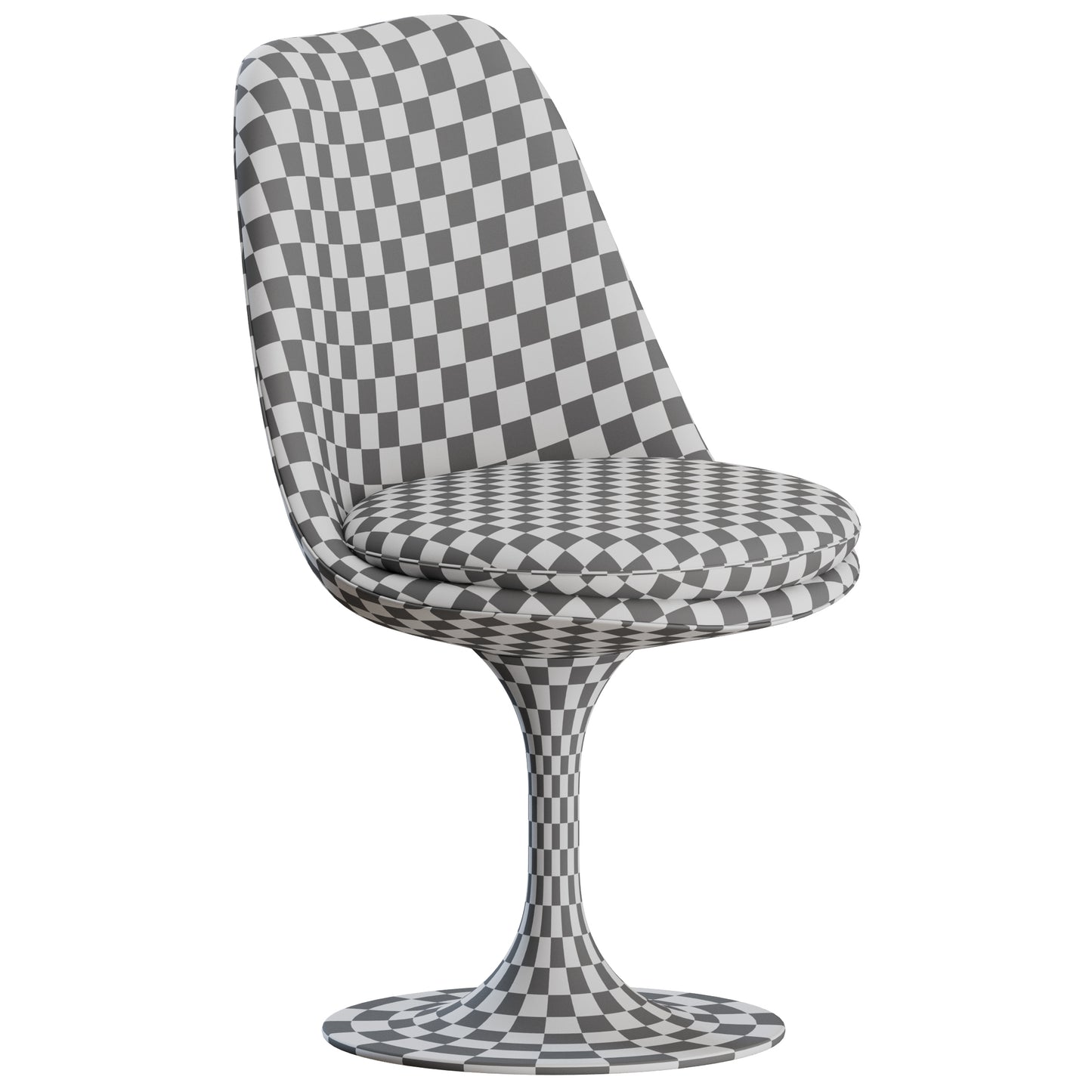 Tulip Chair Upholstered Knoll 3D Model