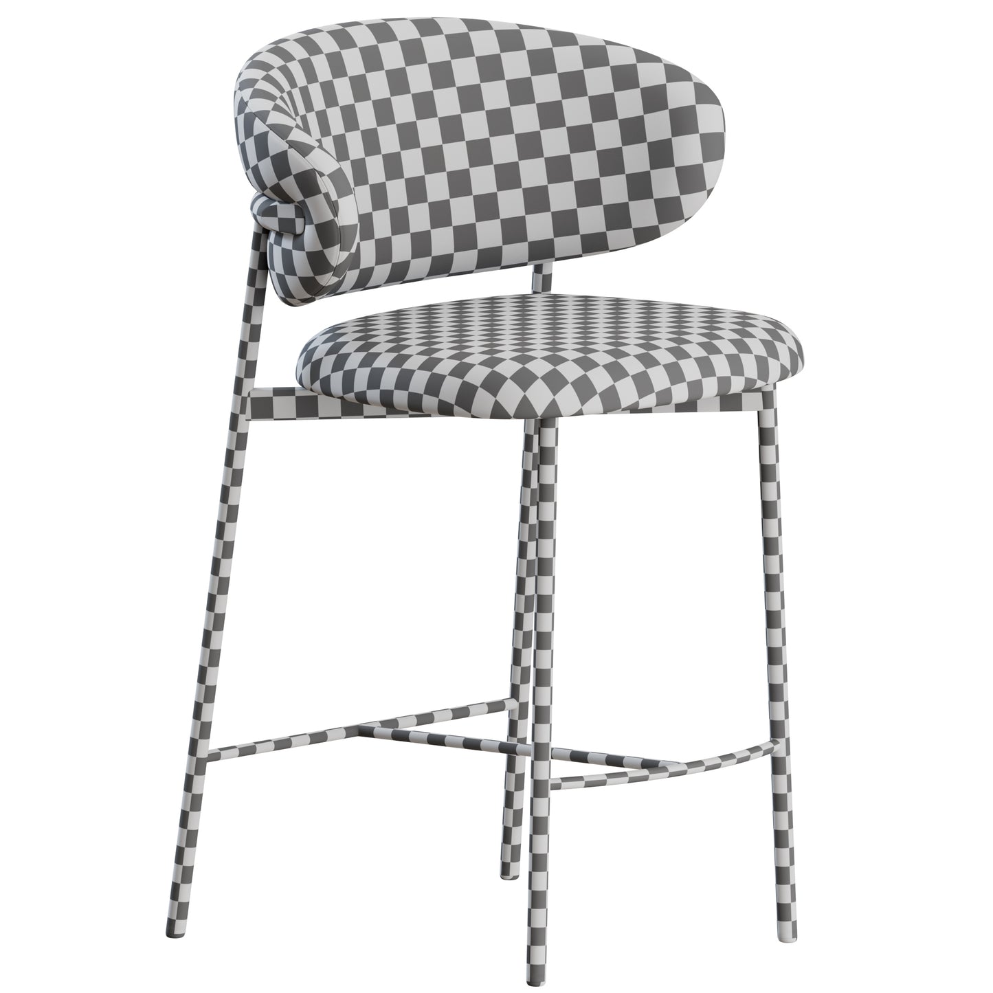 Oleandro Stool Metal By Calligaris 3D Model