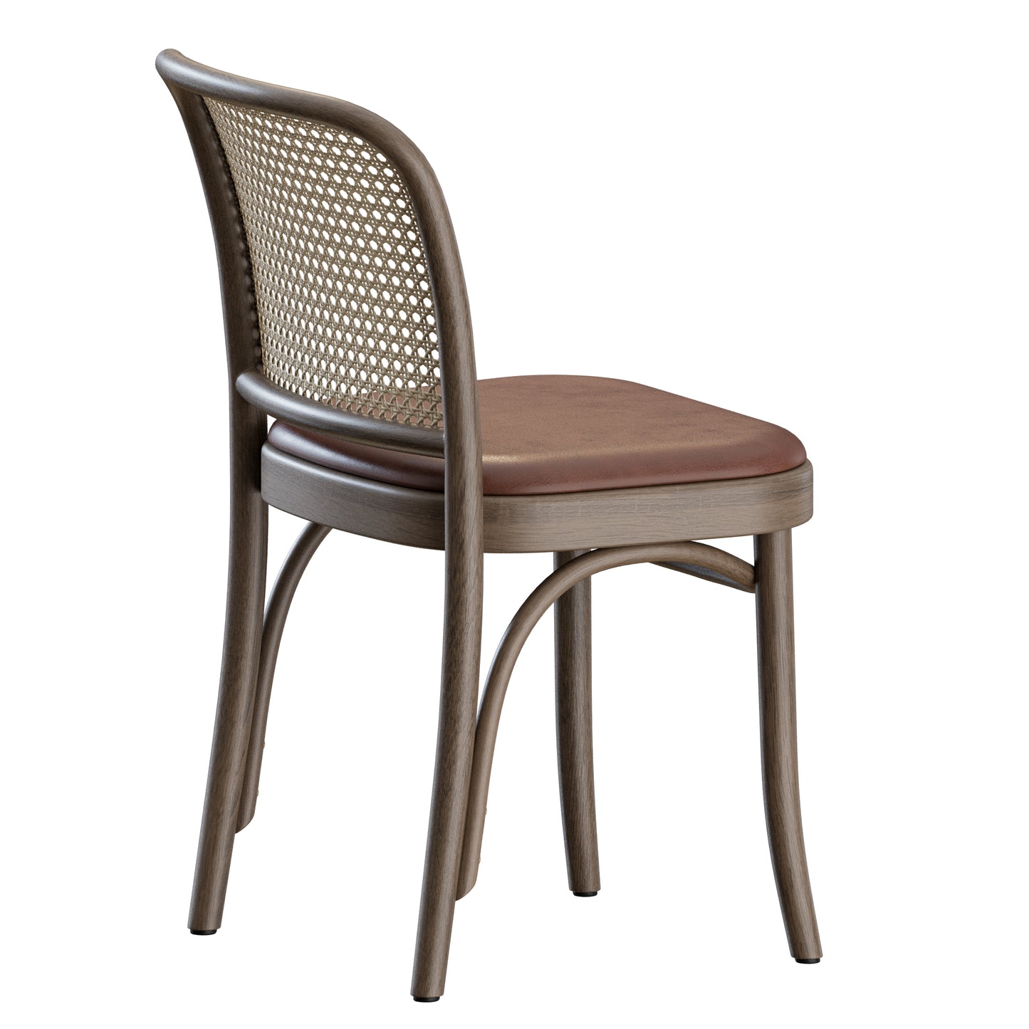 N 811 Mid-Century Chair By Josef Hoffmann Thonet Vienna 3D Model