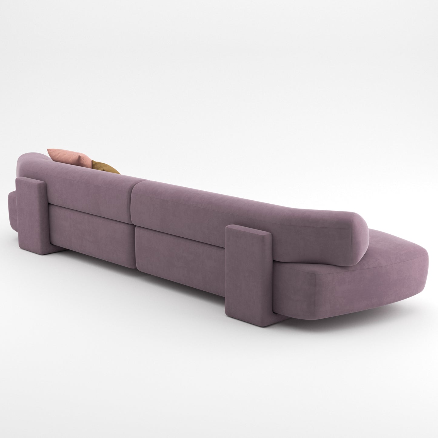 Gogan Sofa 03 By Moroso 3D Model