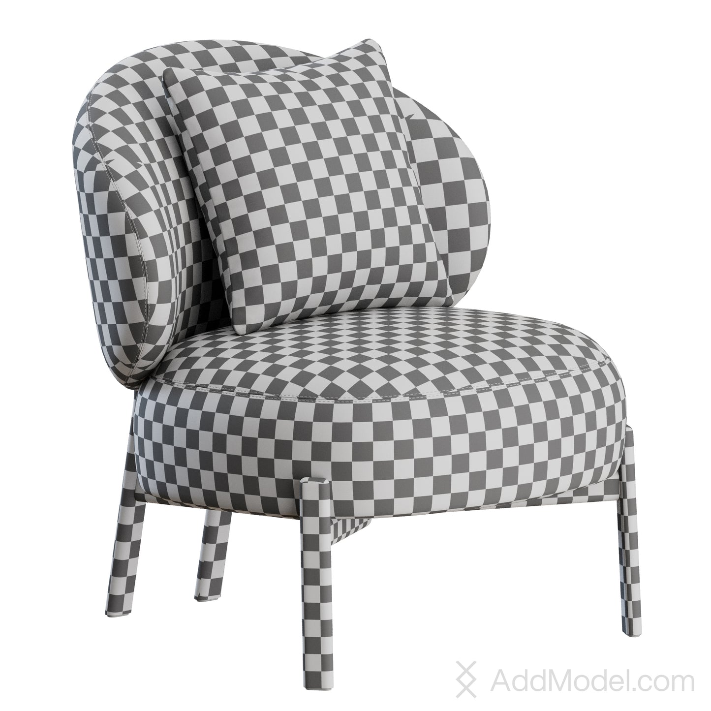 Clara Armchair By Marelli 3D Model