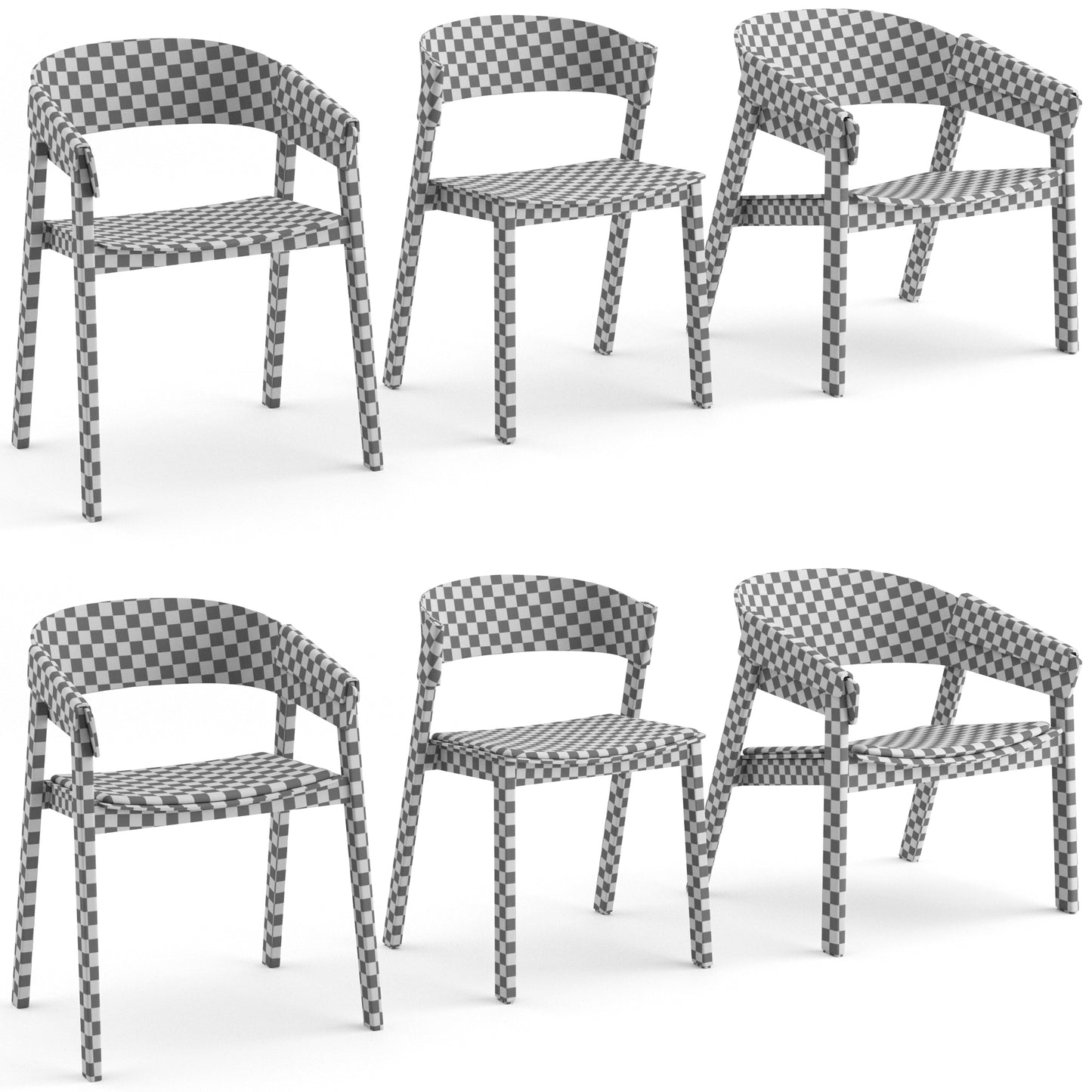 Cover Chairs By Muuto 3D Model