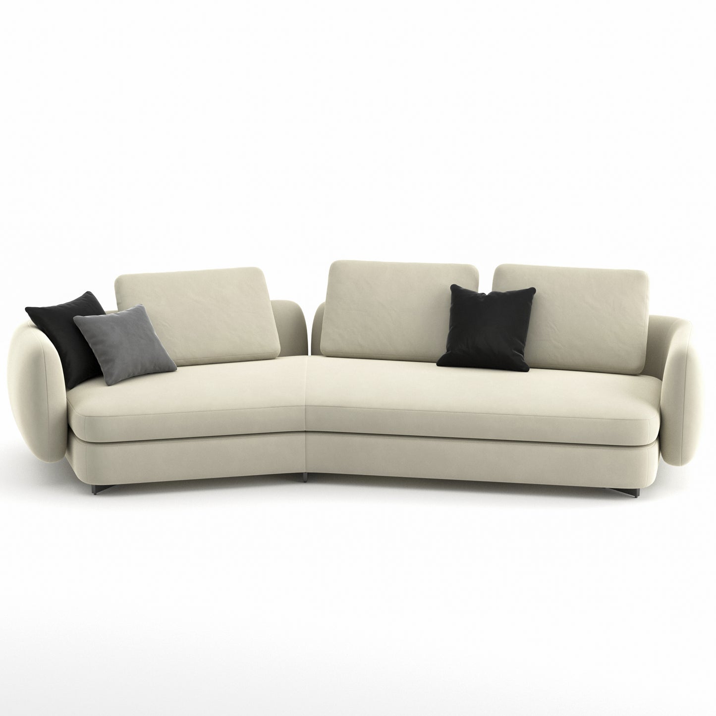 Saint Germain Sofa By Poliform 3D Model