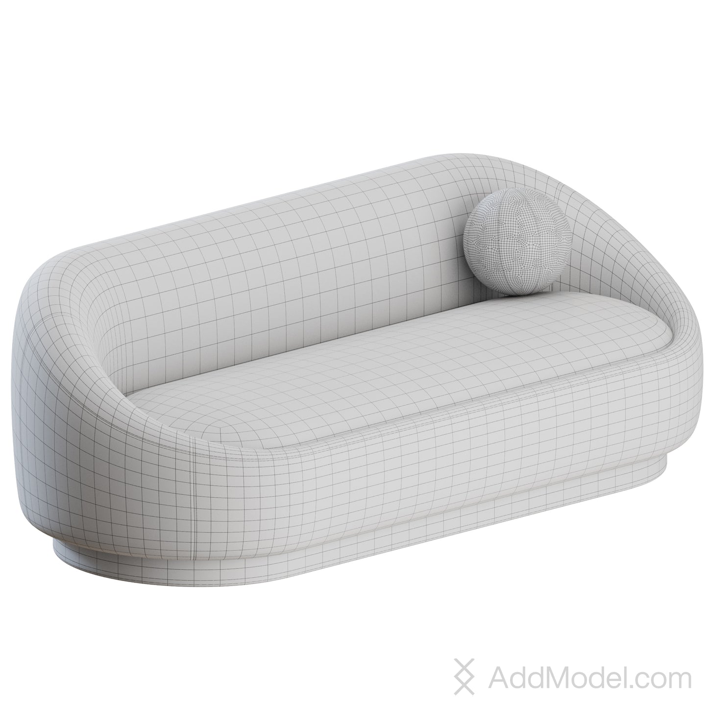 Berlin Sofa By Pierre Frey 3D Model