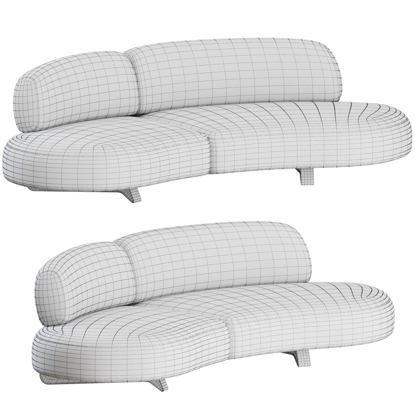 Vao 250 Sofa By Paolo Castelli 3D Model