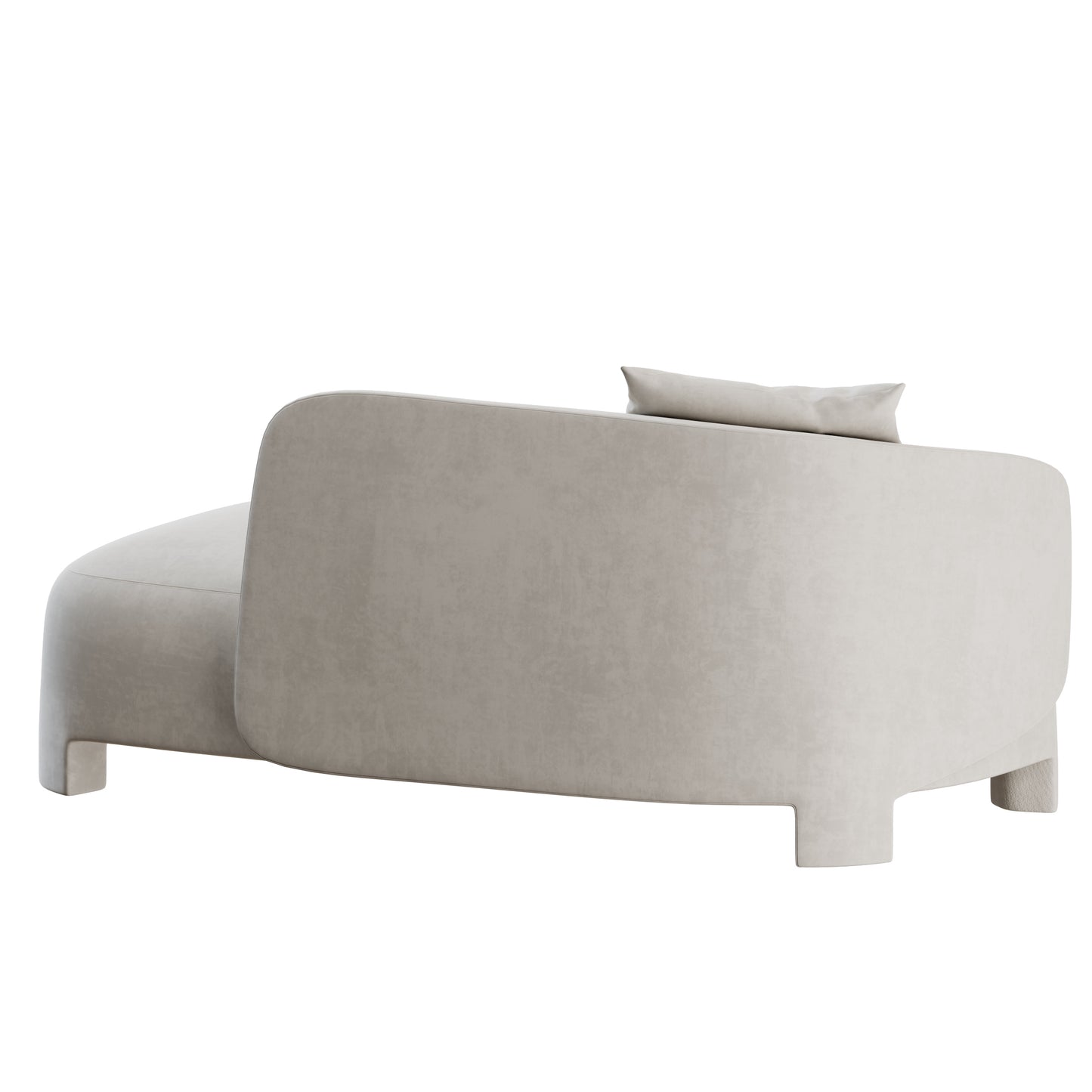 Taru Right Arm Medium Sofa By Ligne Roset 3D Model