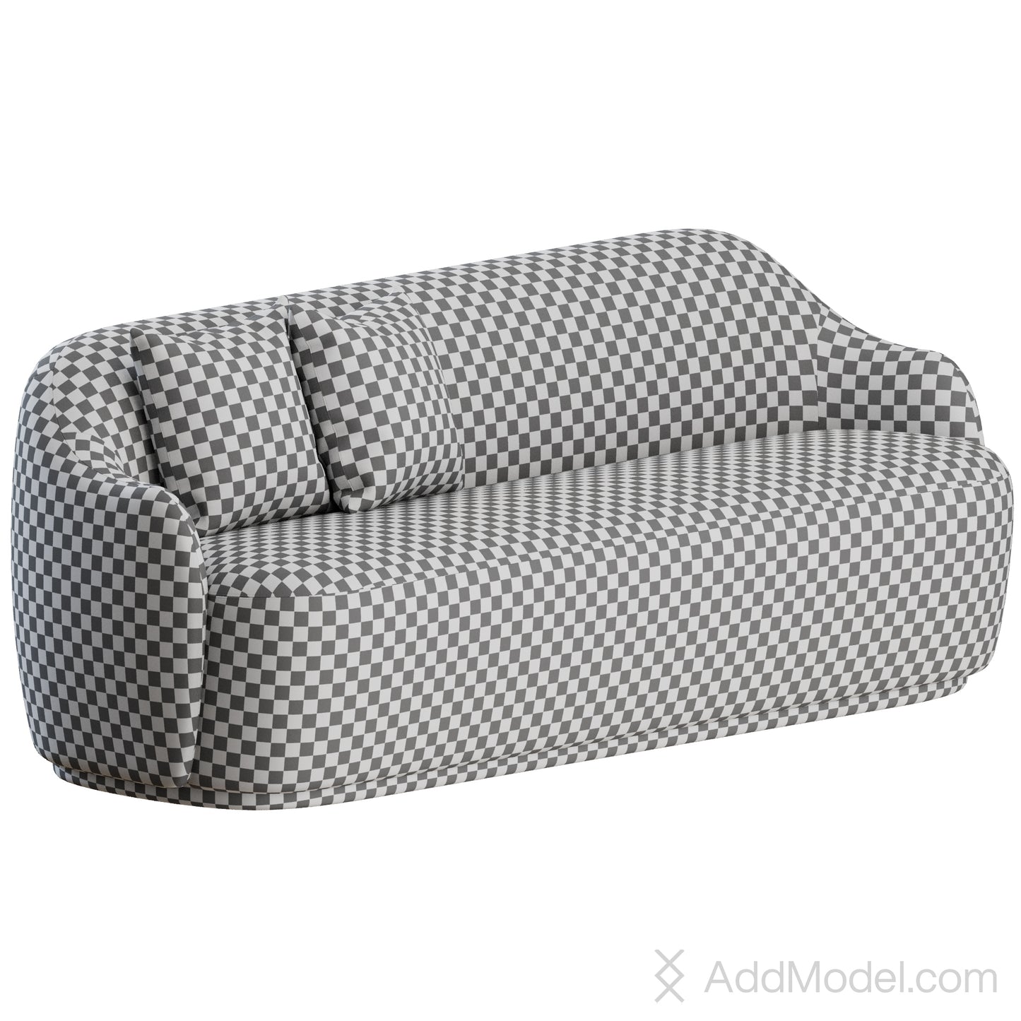 Barba Sofa By Fogia 3D Model