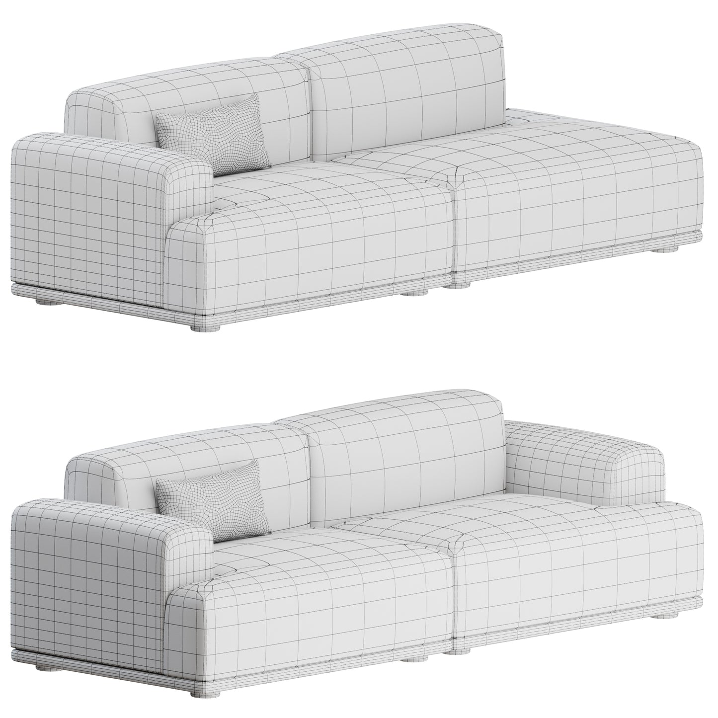 Connect Sofa 2 Seater By Muuto 3D Model