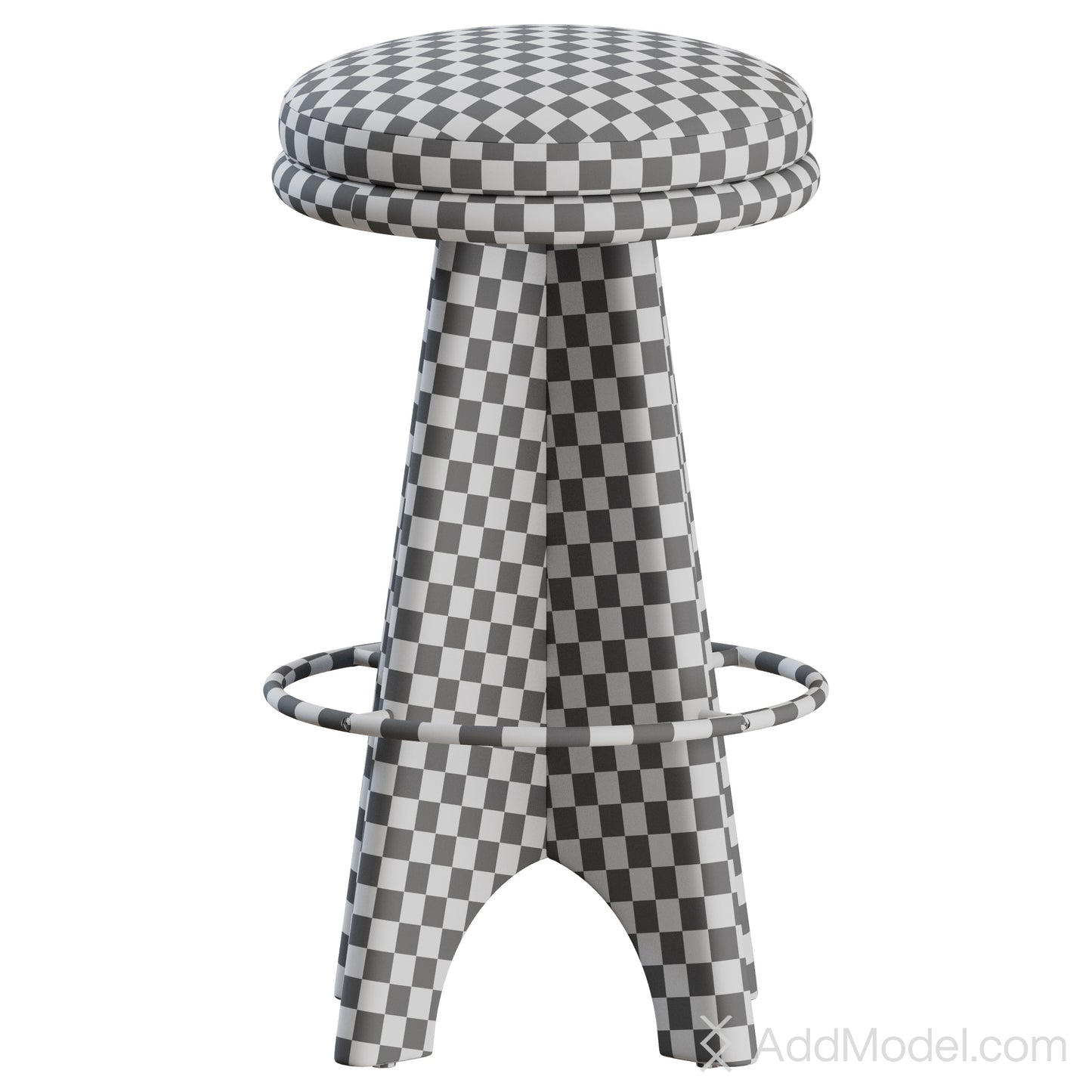 Ojai Barstool By Lawson-Fenning 3D Model