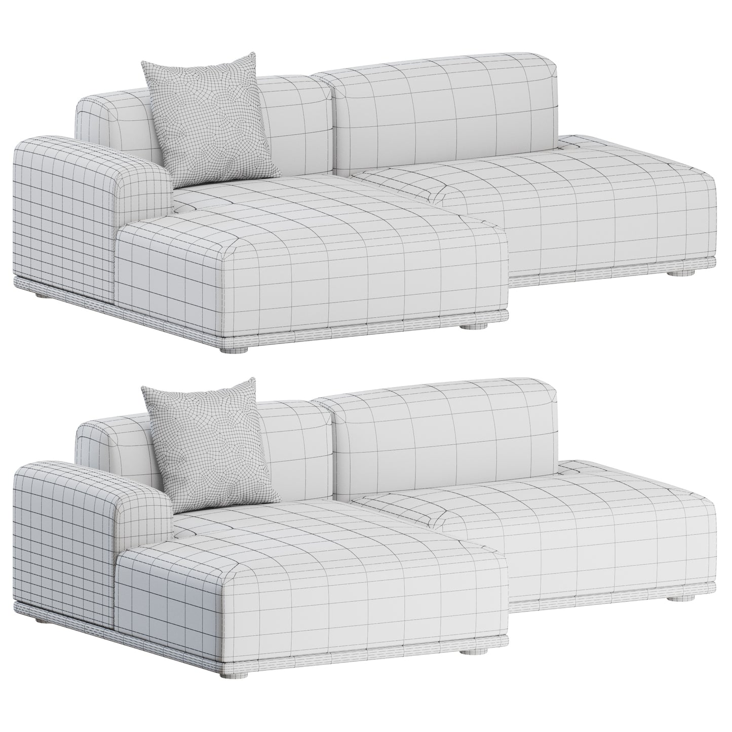 Connect Sofa 2 Seater 02 By Muuto 3D Model