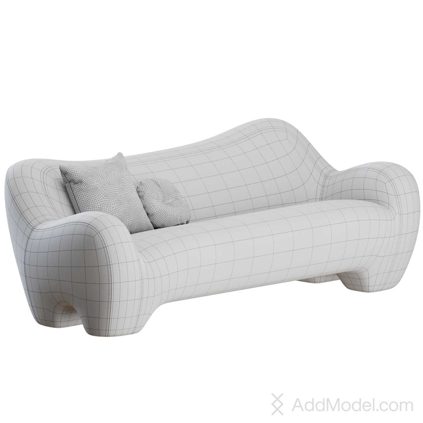 Gummy Sofa By Toogood 3D Model