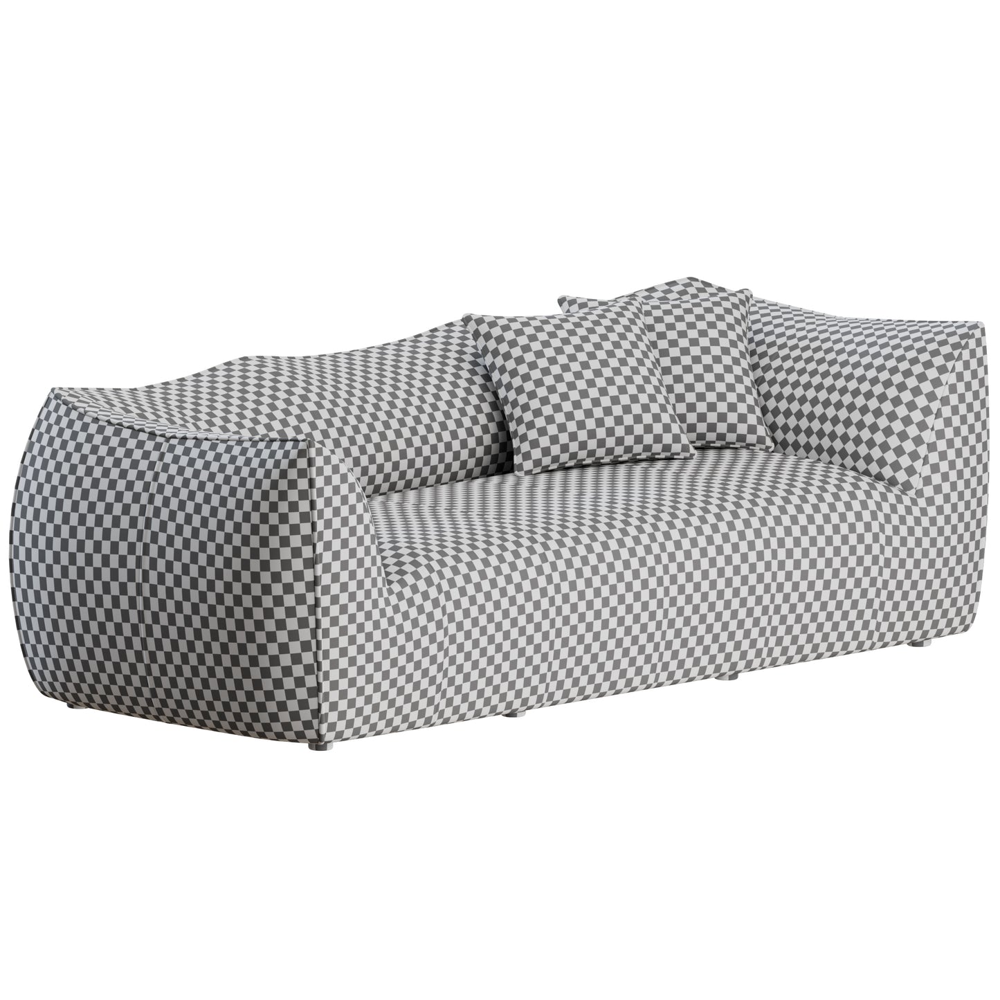 Le Bambole 3 Seater Sofa B&B Italia 3D Model