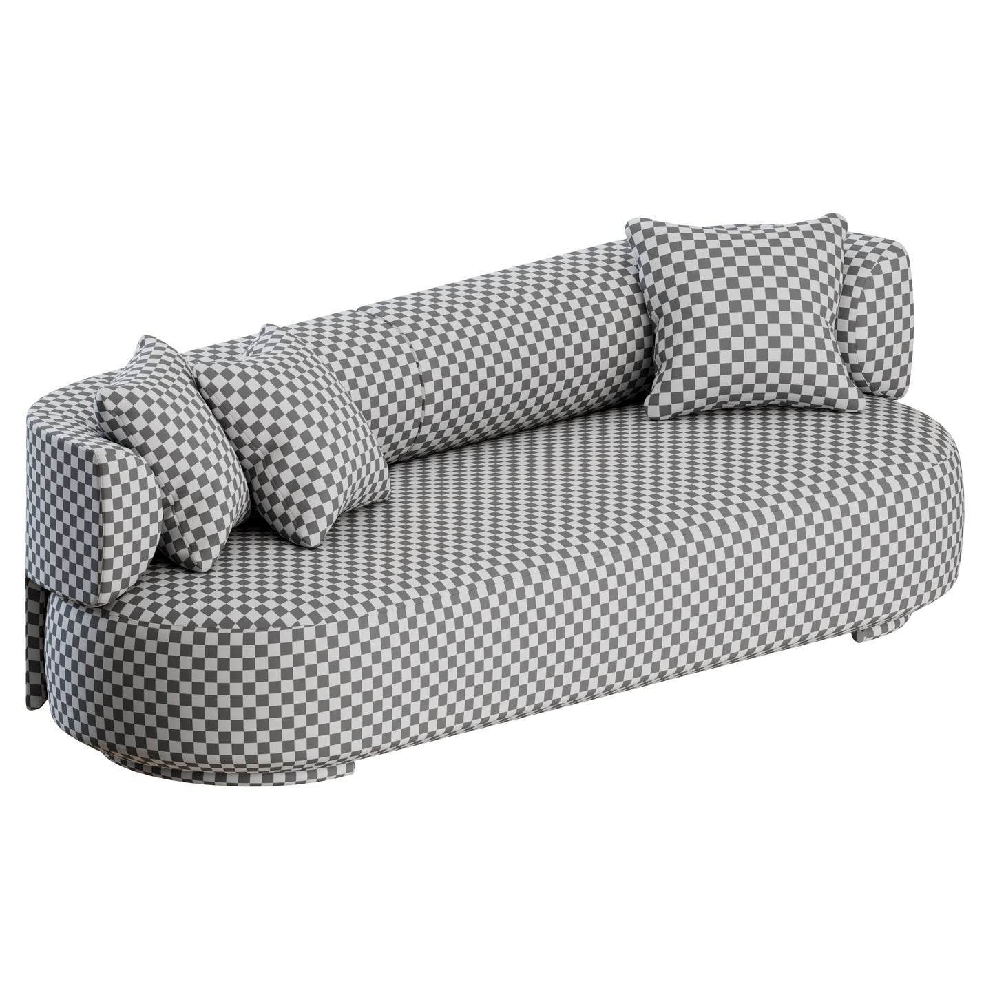 K-Wait Sofa Kartell 3D Model