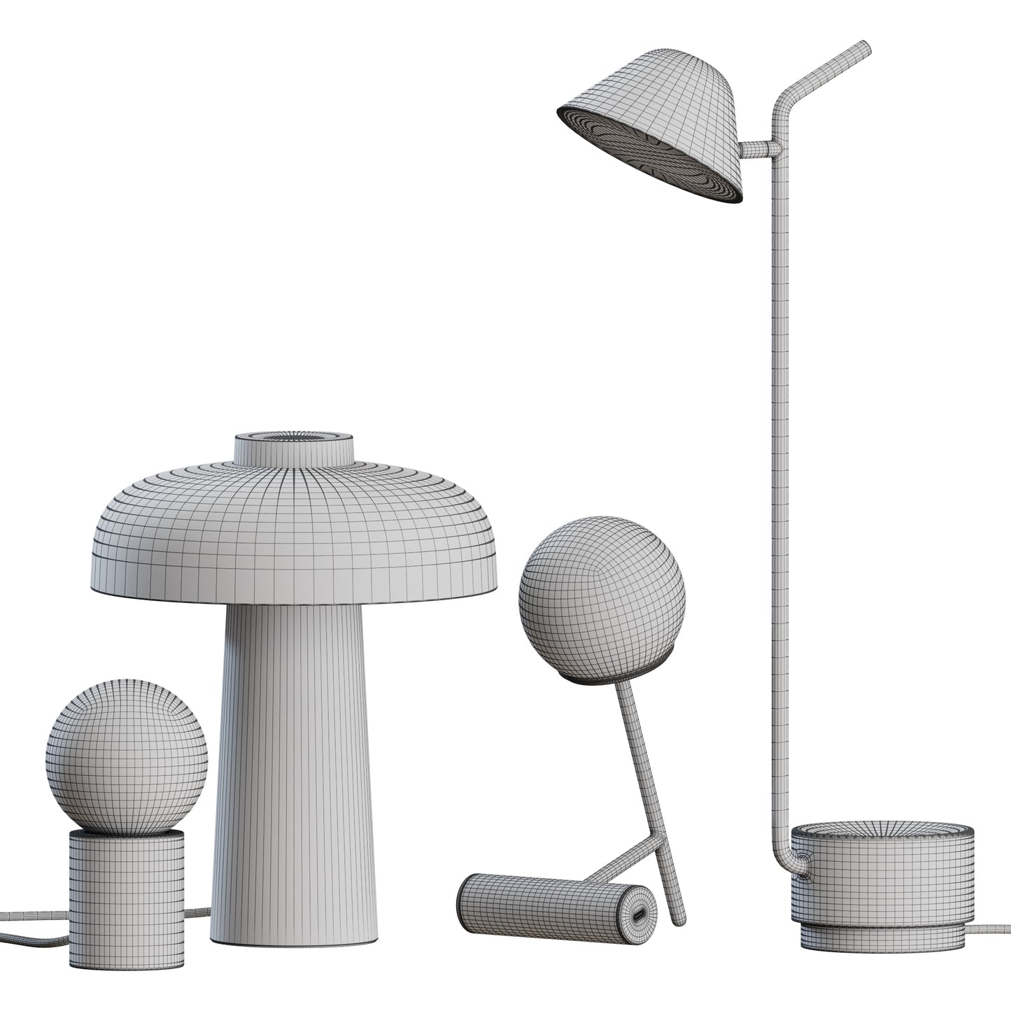 Audo MenuSpace Table Lamps 3D Model