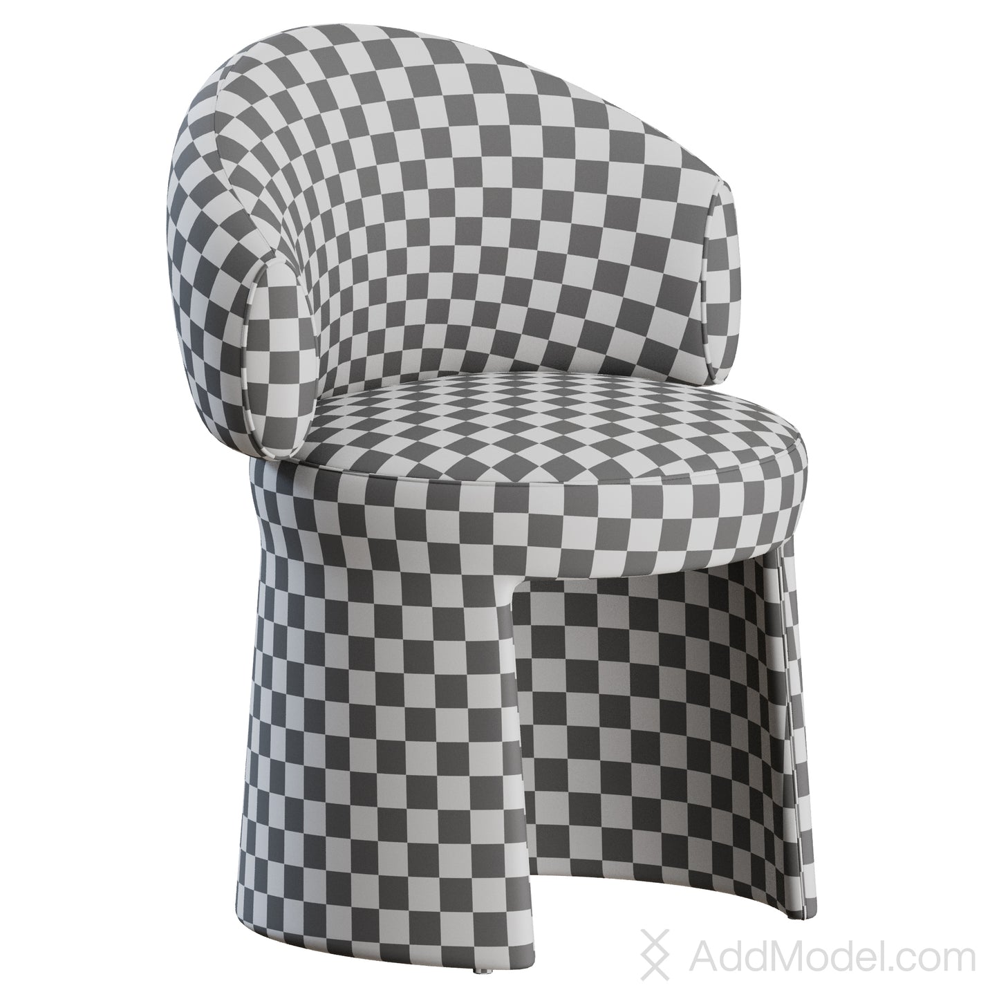 Inga Chair By Baxter 3D Model