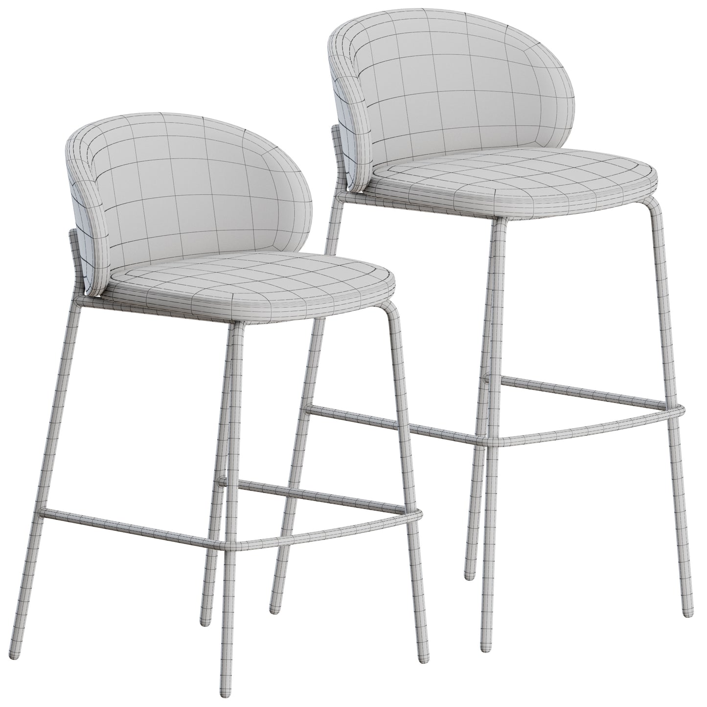 Princeton Barstool By BoConcept 3D Model