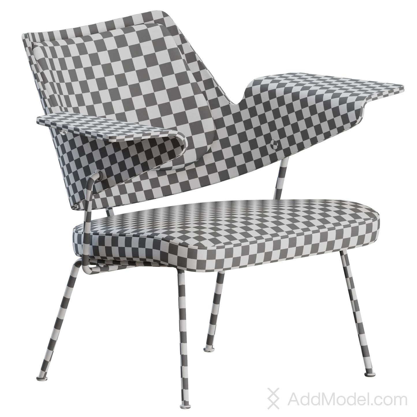 RFH Lounge Chair RD8 By &Tradition 3D Model