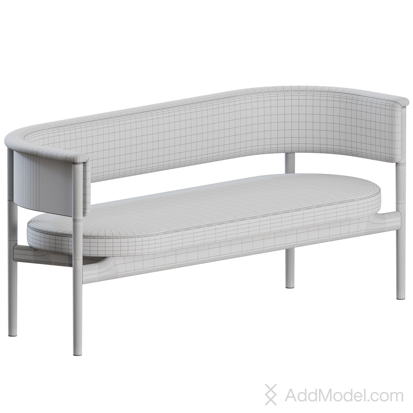 N-CC02 Sofa By Karimoku Casestudy 3D Model