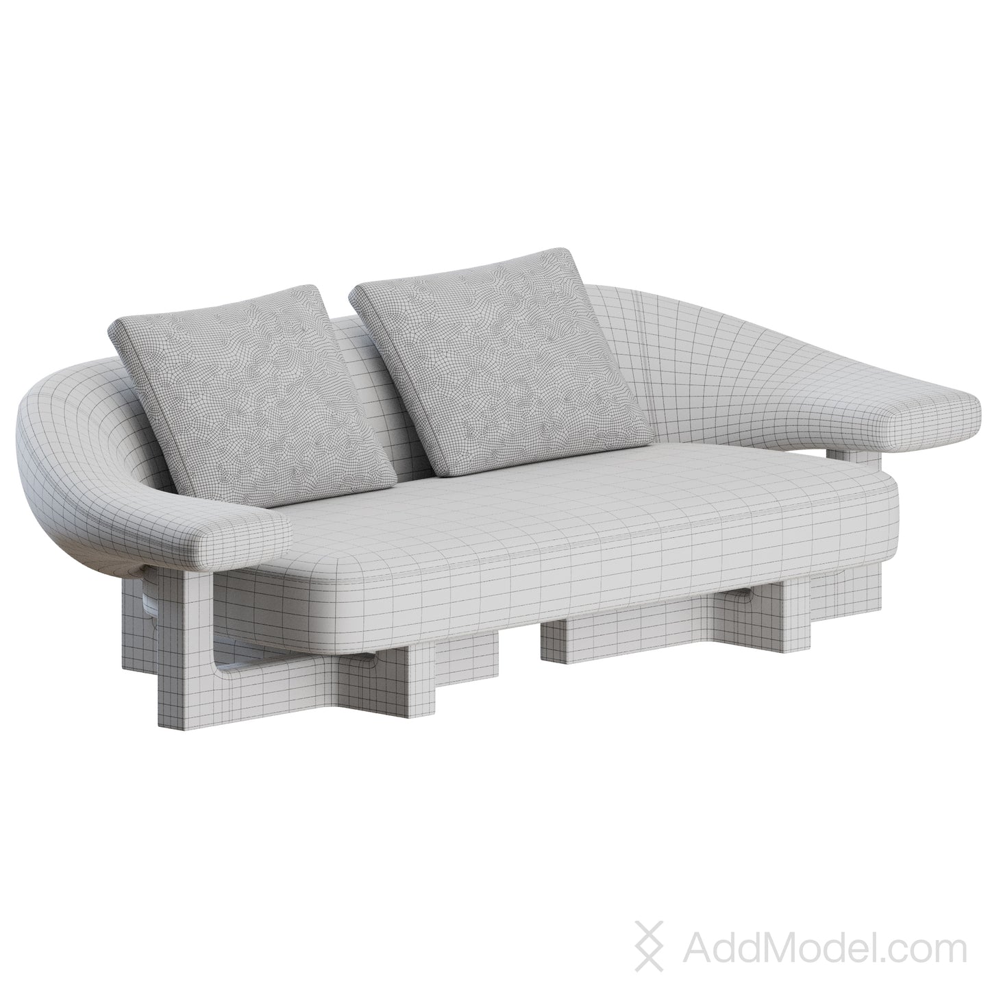 Owen Sofa By Poliform 3D Model