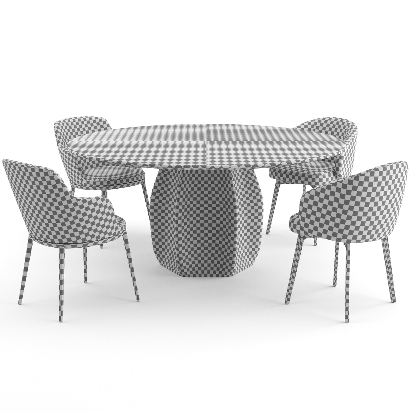 Italian Dining Set 3D Models