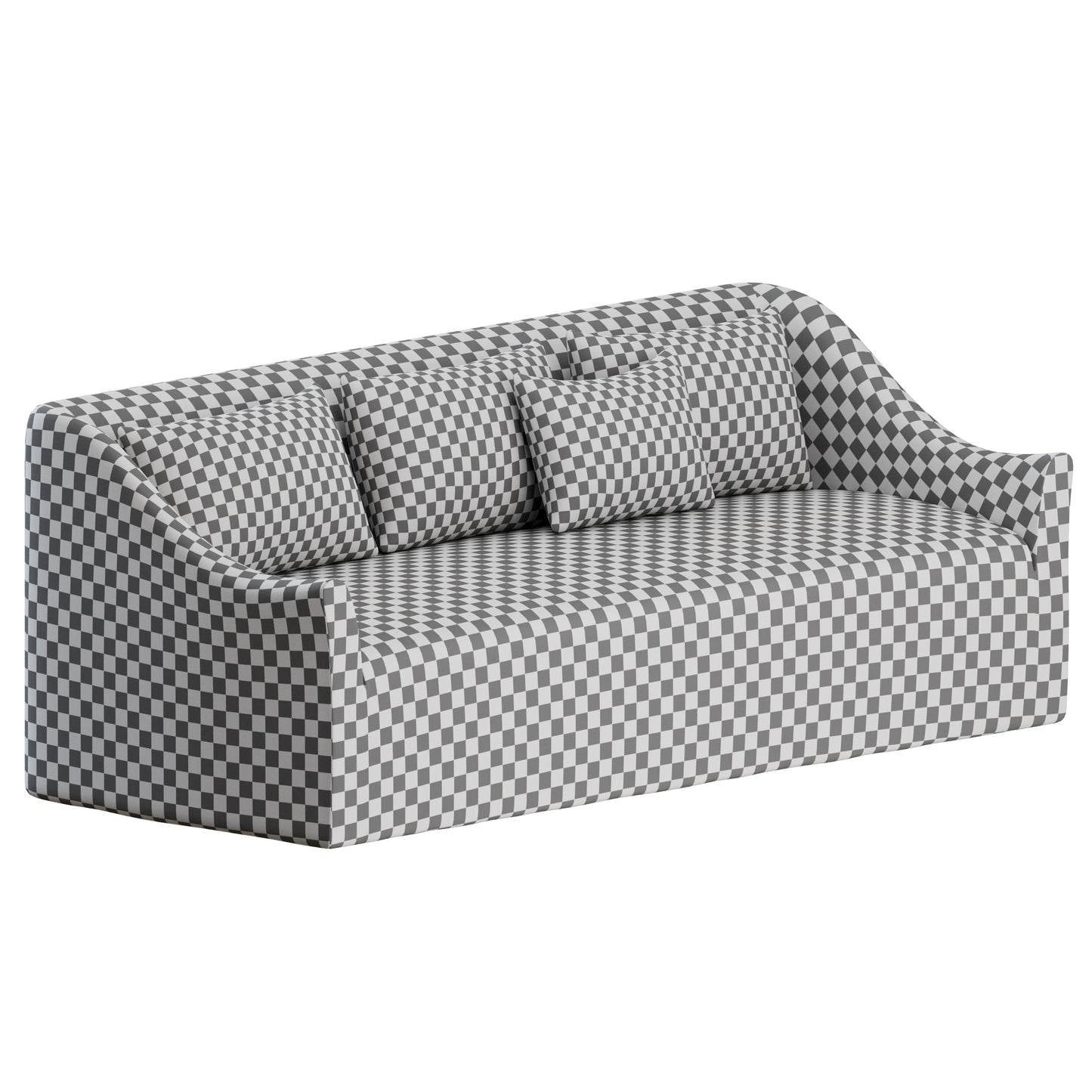 Mid-Century Sofa Jardan 3D Model