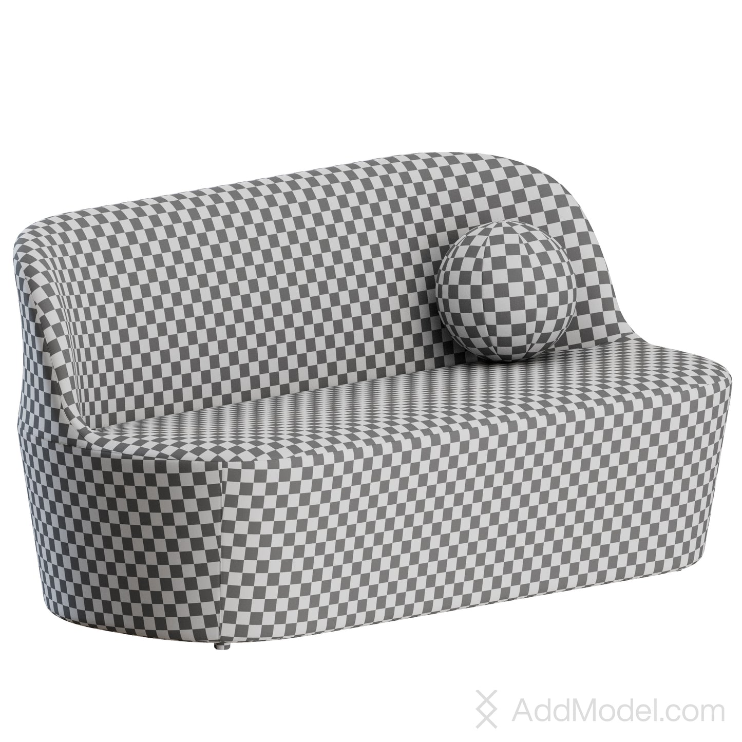 Gomo Sofa By Fredericia 3D Model