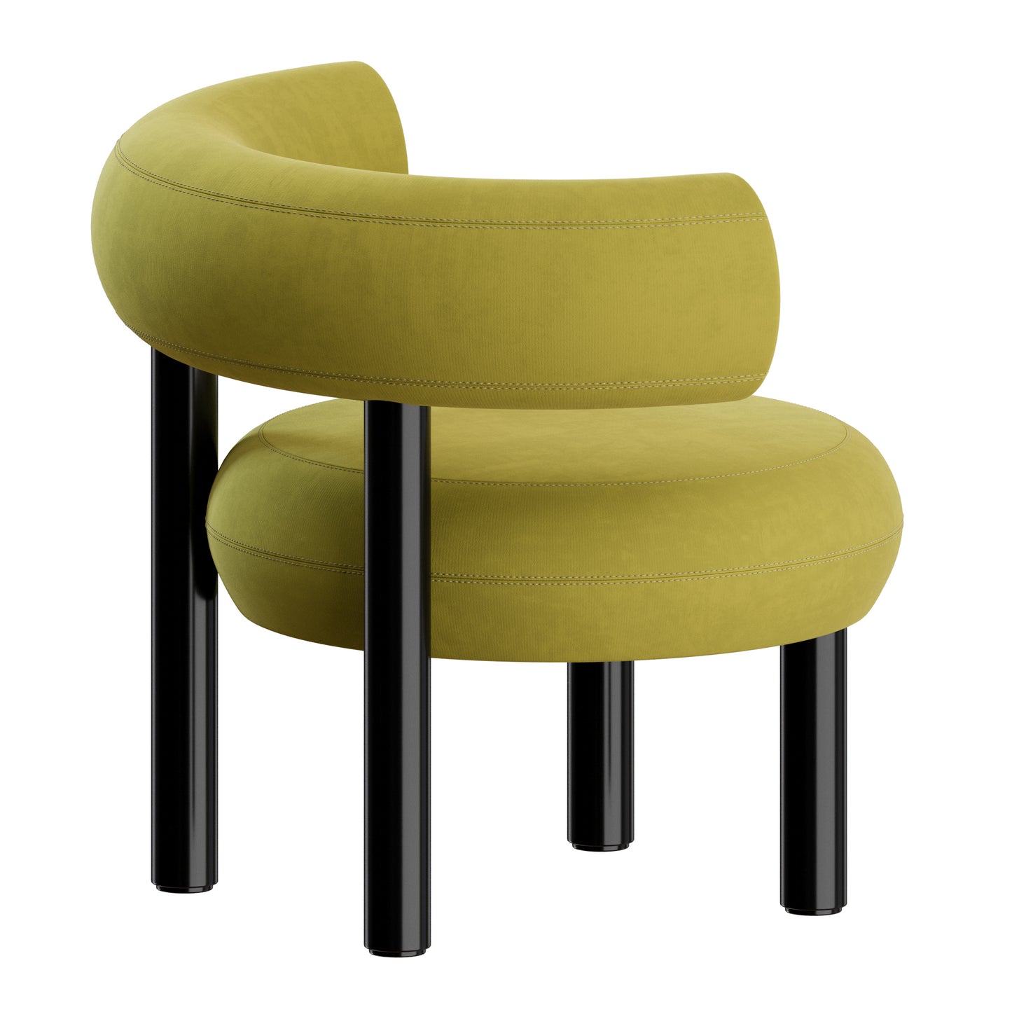 Fat Lounge Chair By Tom Dixon 3D Model