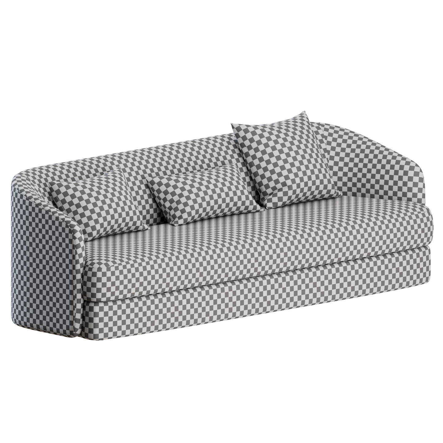 Covent 3 Seater Sofa By New Works 3D Model