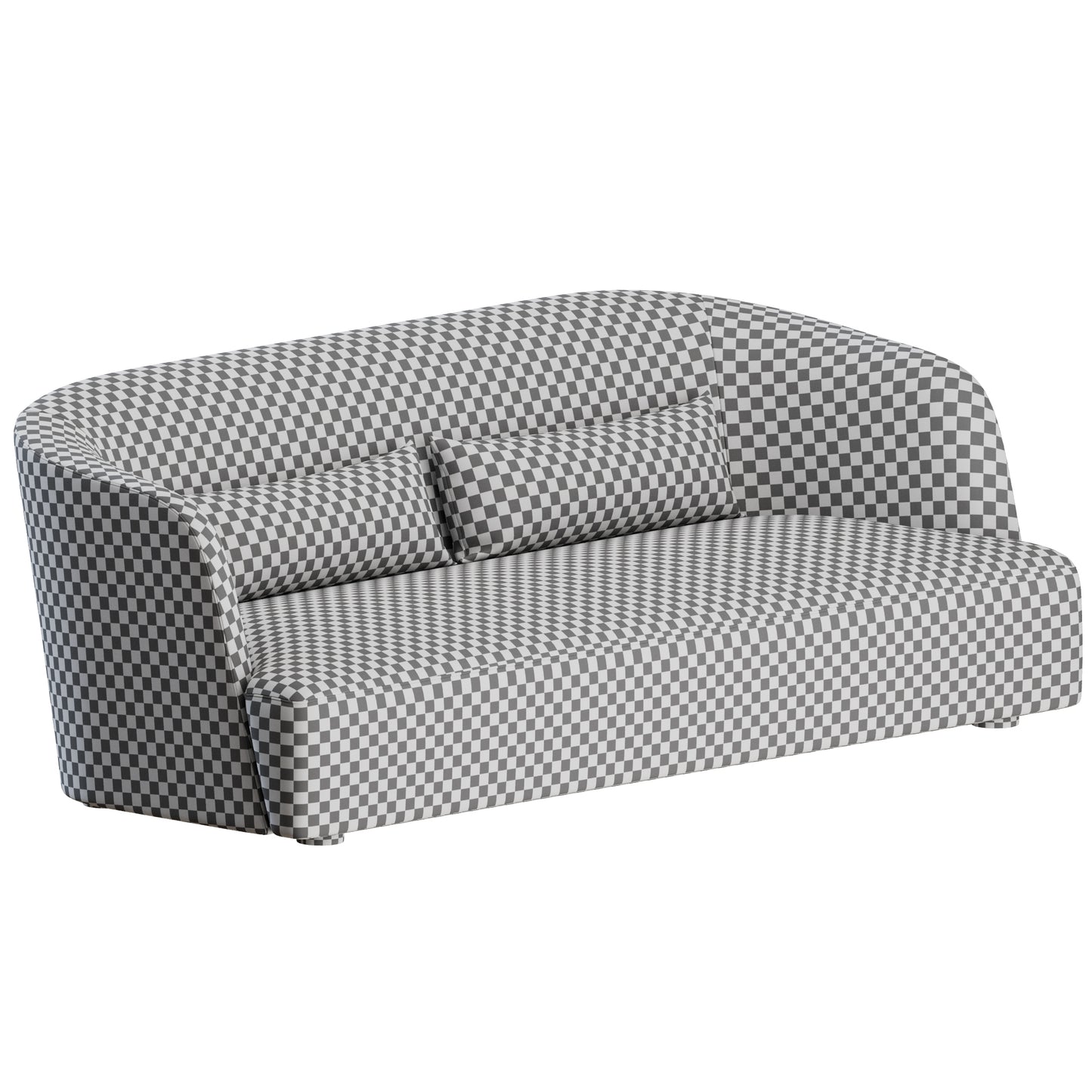 Davos 4 Seater Sofa Verzelloni 3D Model