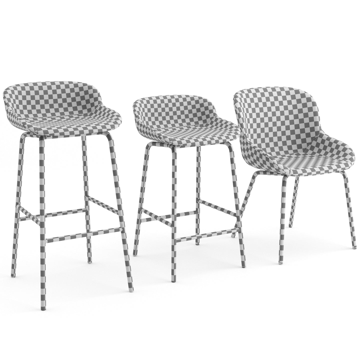 HYG Chair + Barstool By Normann Copenhagen 3D Model