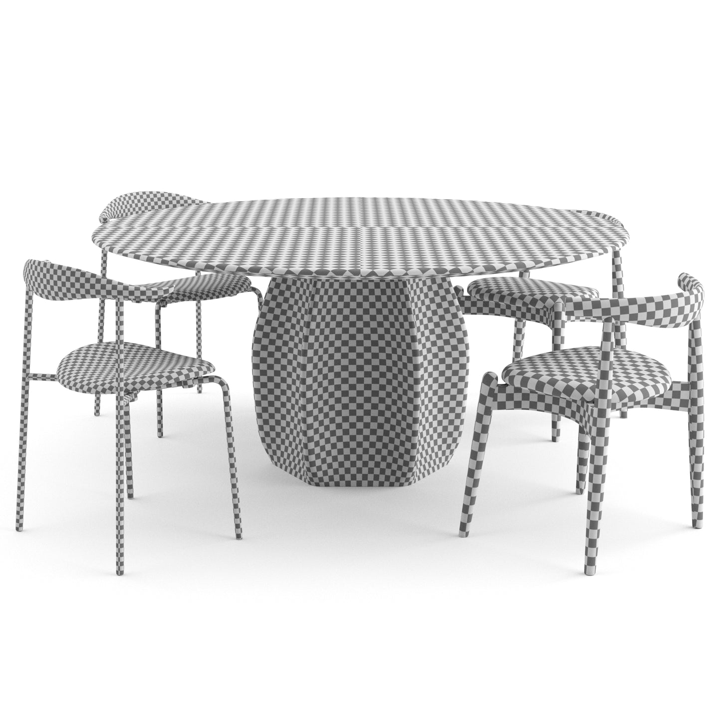 Dining Chairs By Carl Hansen + Asterias Table By Molteni & C