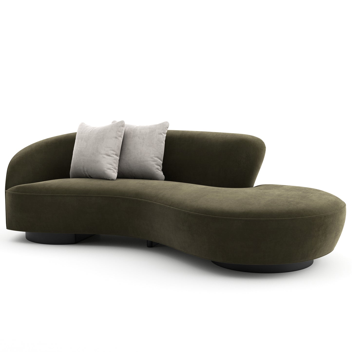 Shorty Sofa By Vladimir Kagan 3D Model