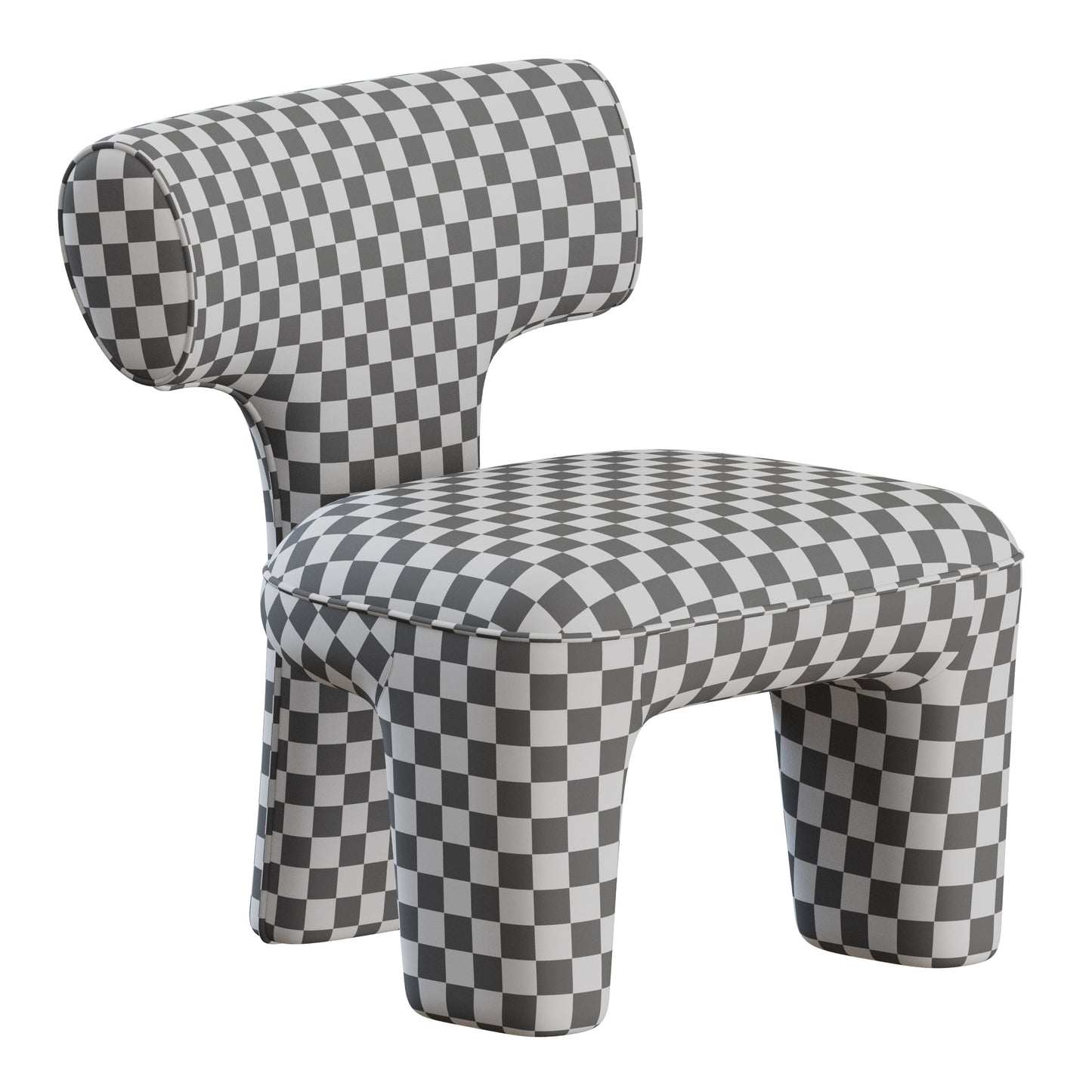 Litho Slipper Chair By Pierre Frey 3D Model