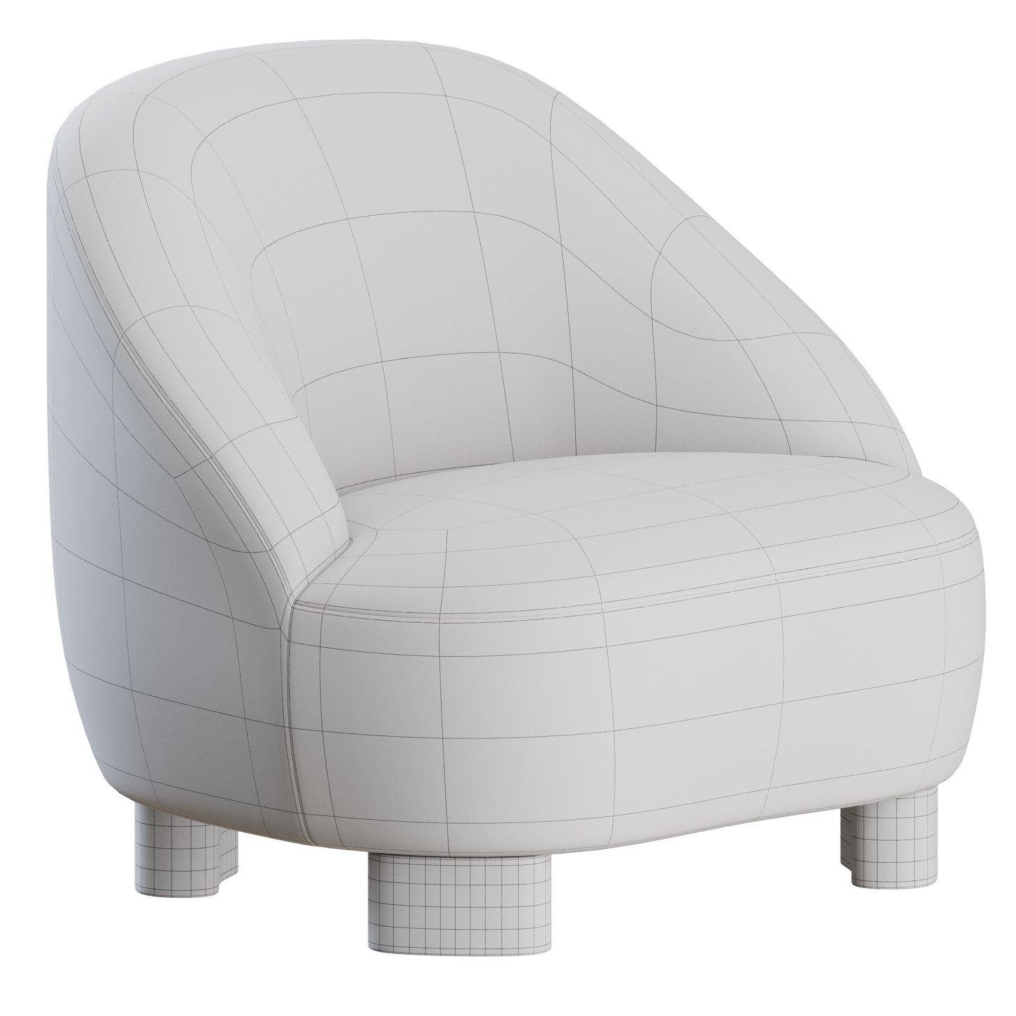 Margas Armchair LC1 &Tradition 3D Model