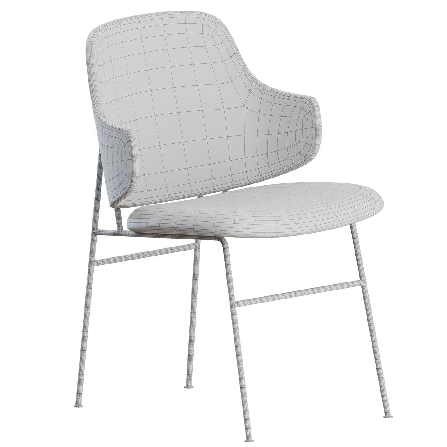 The Penguin Dining Chair Audo 3D Model