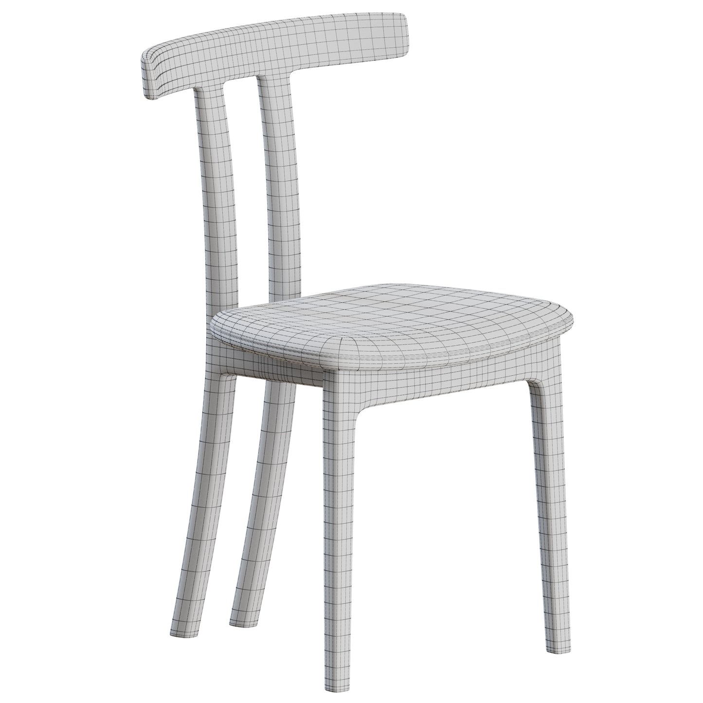 OW58 T-Chair By Carl Hansen 3D Model