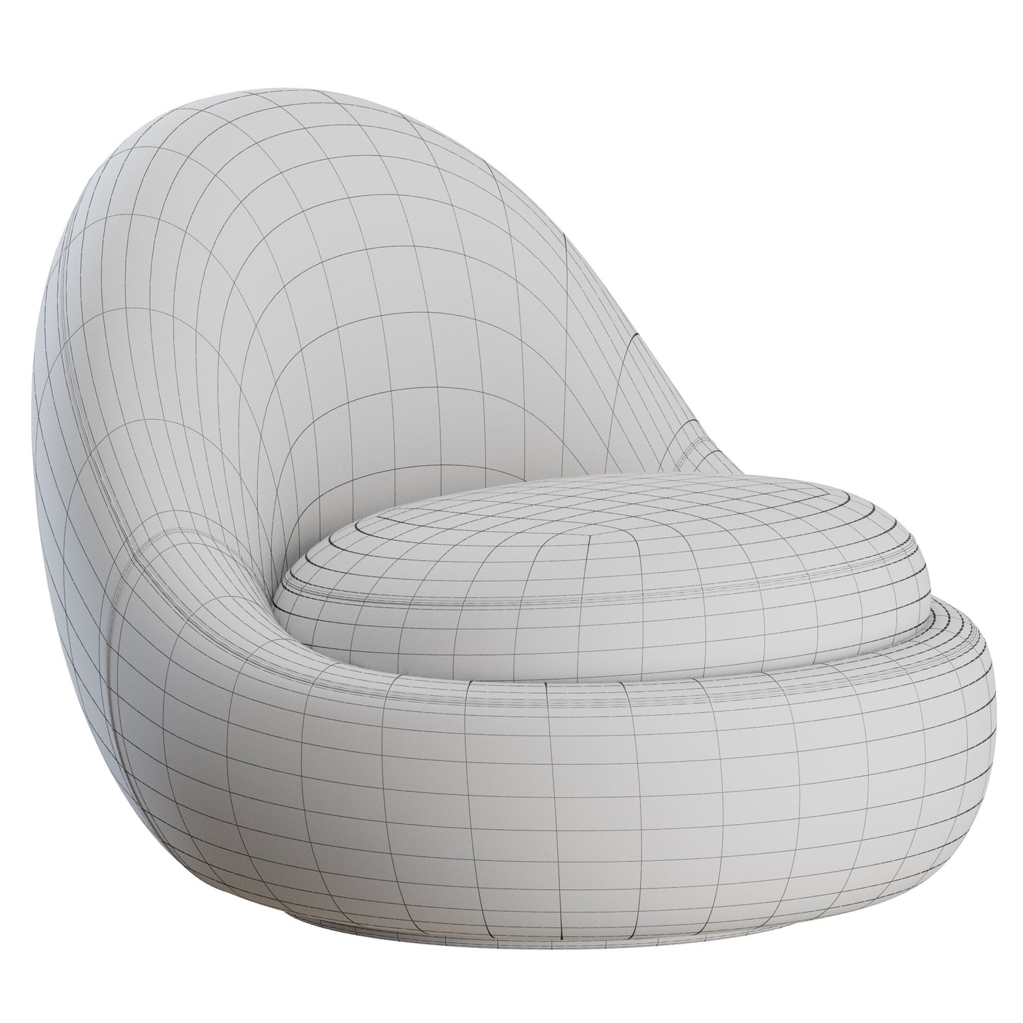 Babette Lounge Chair By Sofa Company 3D Model